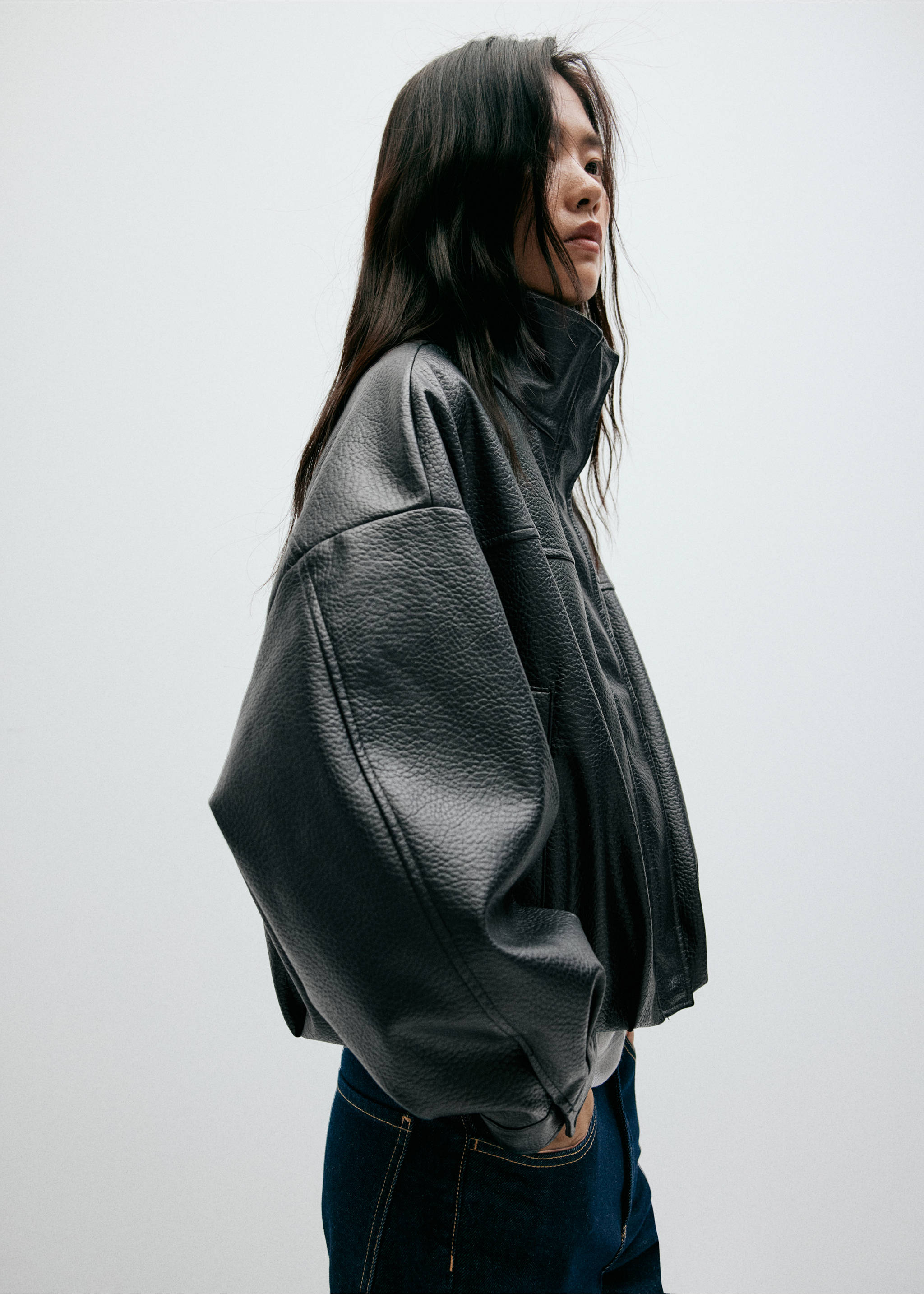 Jacket belt - Medium plane, Black. Ref: 37086000-00.