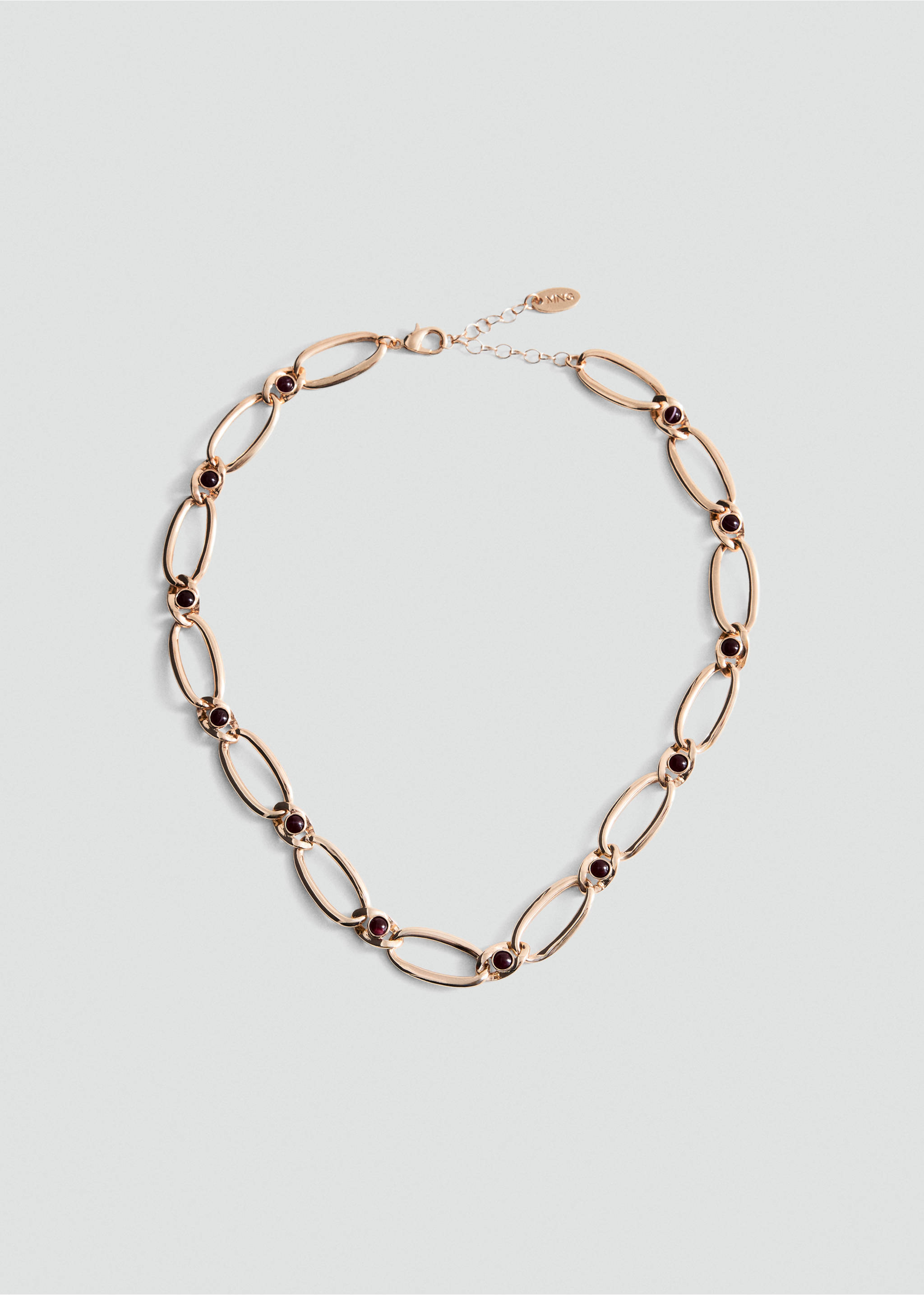 Slim chain necklace - Article without model, Gold. Ref: 37086007-00.