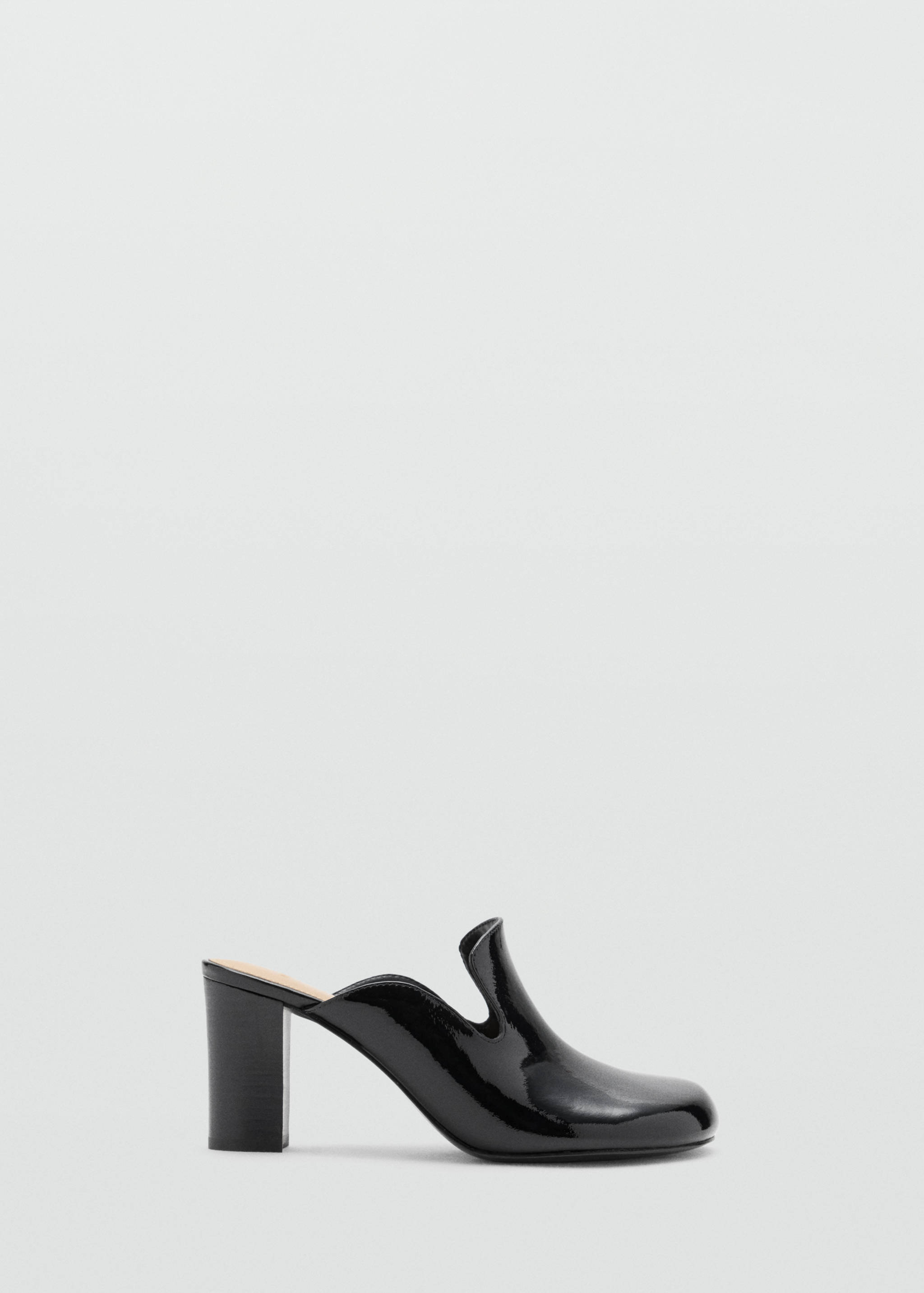 Patent leather high-heeled shoe - Article without model