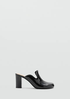 Patent leather high-heeled shoe — Black 2