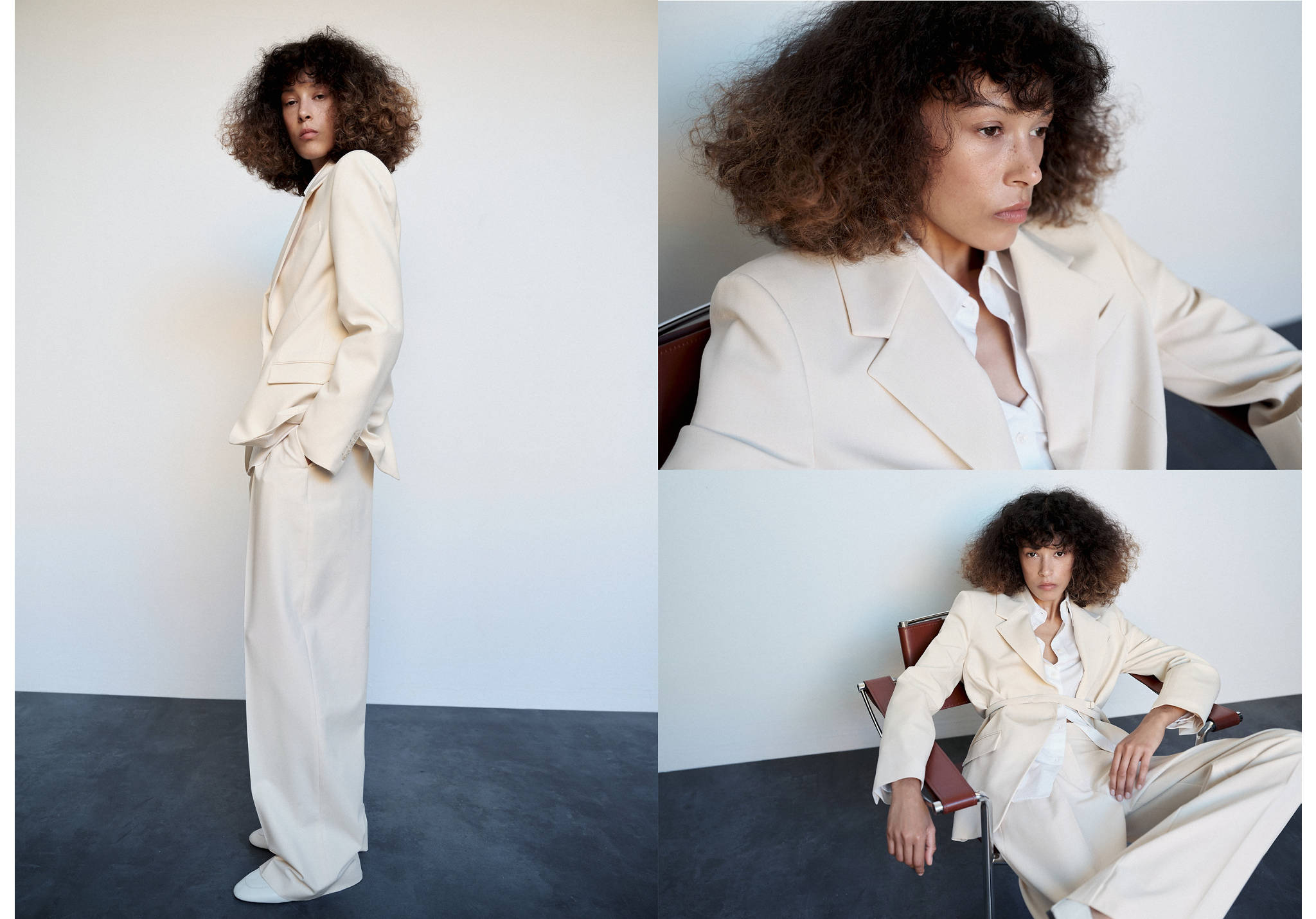 Pantalon costume pinces - Plan panoramique