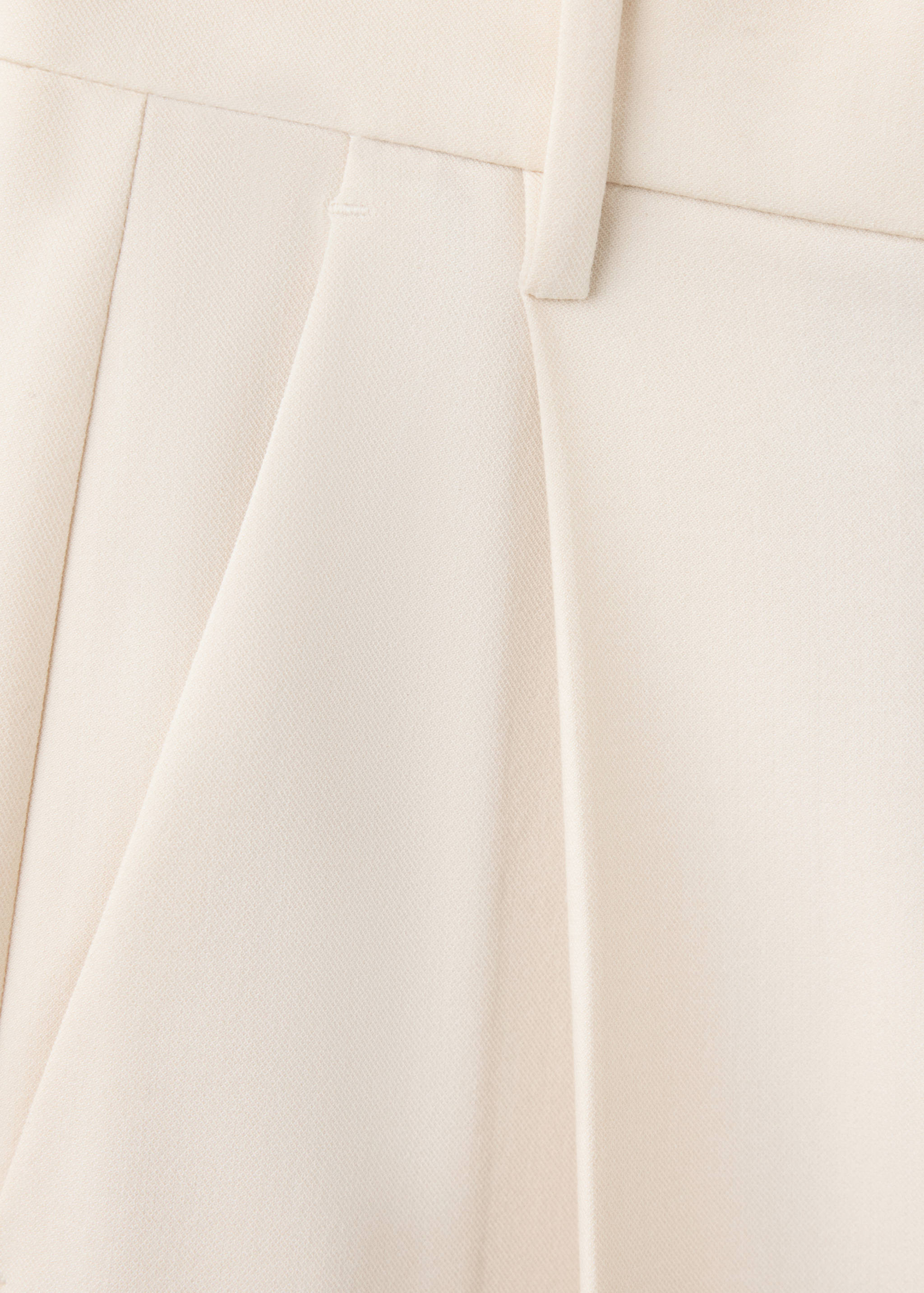 Pleated suit trousers - Details of the article 0