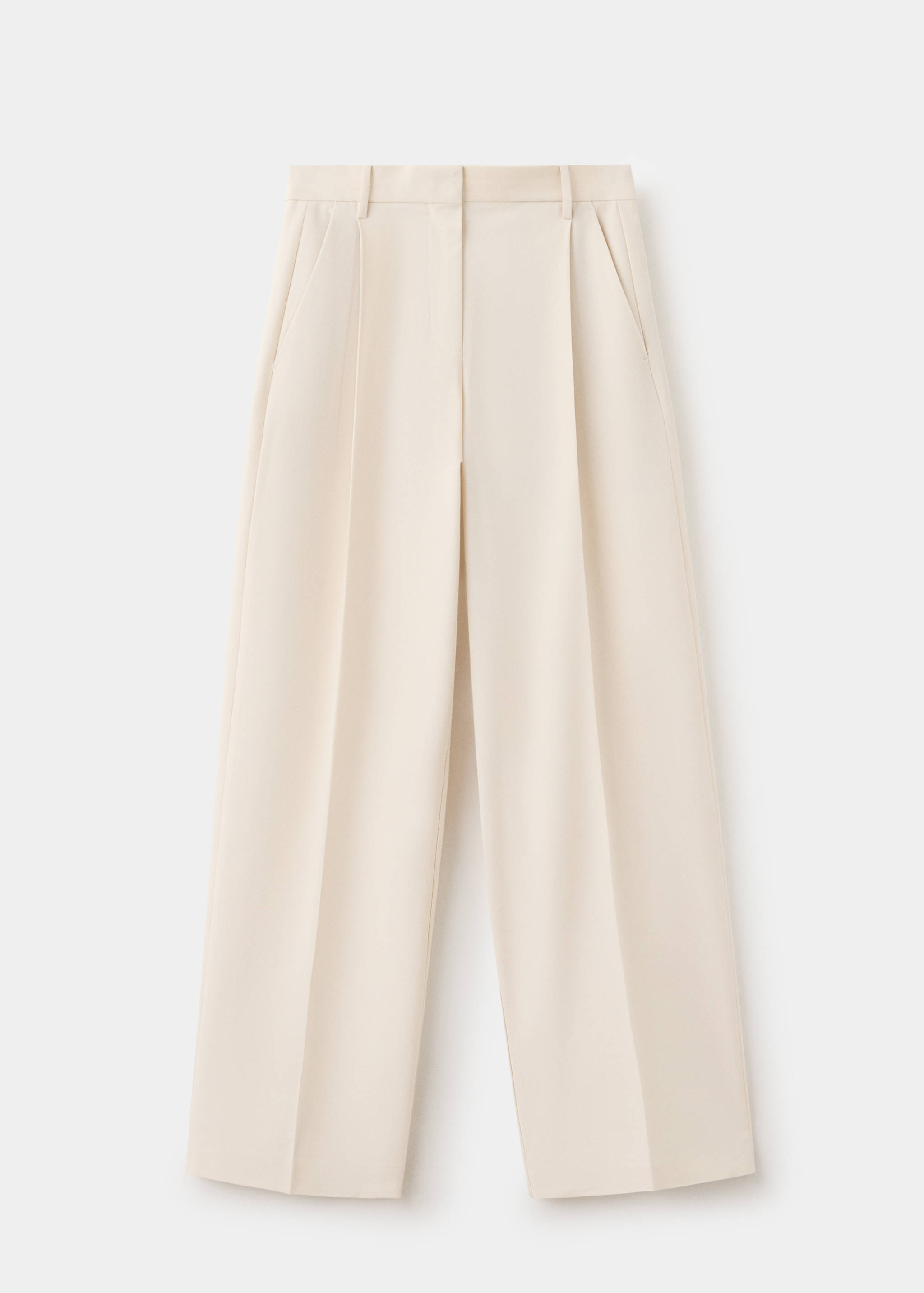 Pleated suit trousers - Article without model