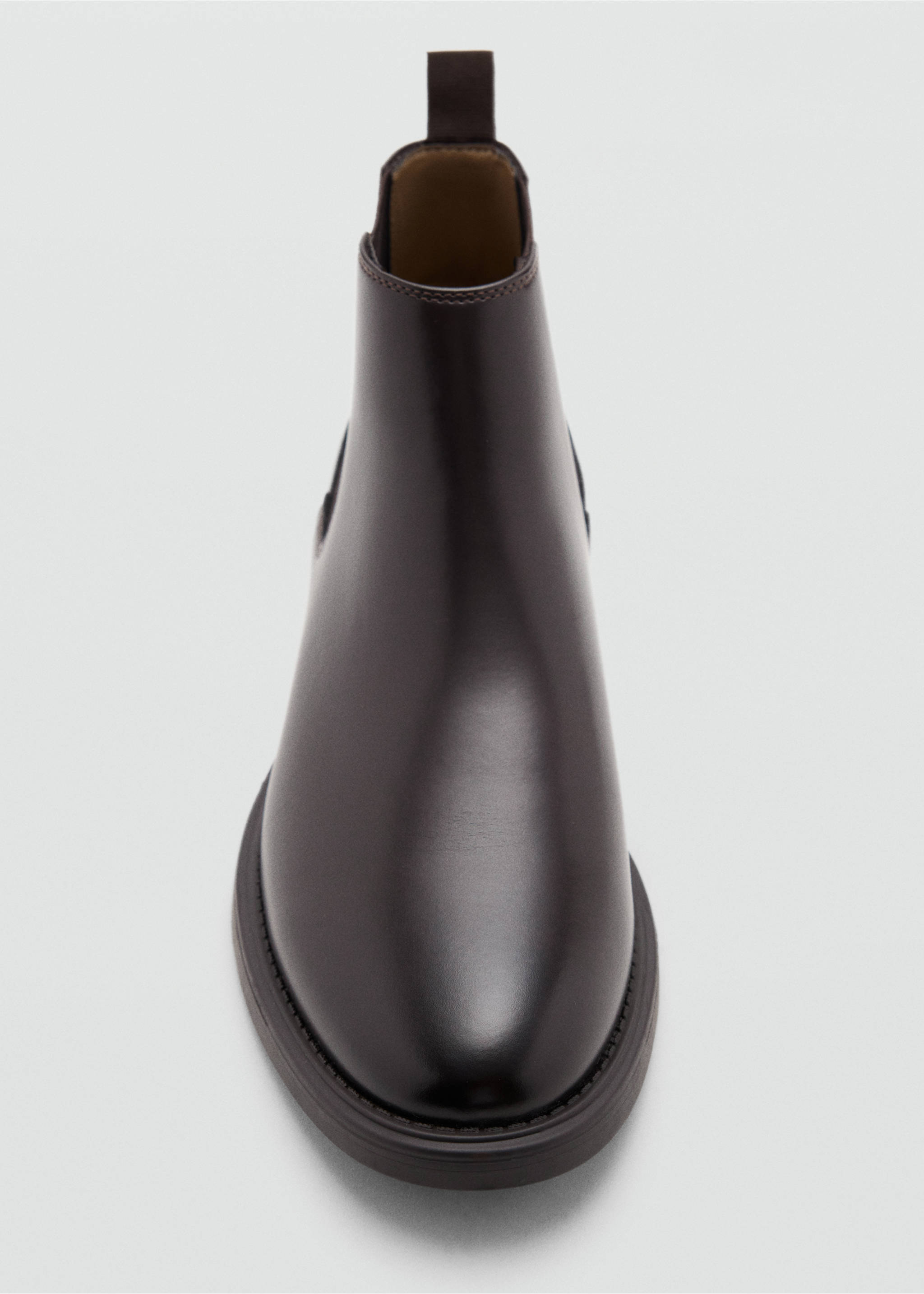 Botim chelsea com efeito de pele - Pormenor do artigo 3, Castanho. Ref: 37086327-00.