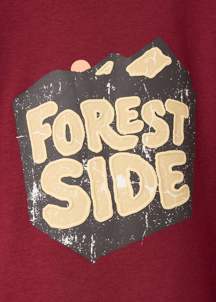 Cotton T-shirt with printed text - thumbnail 6