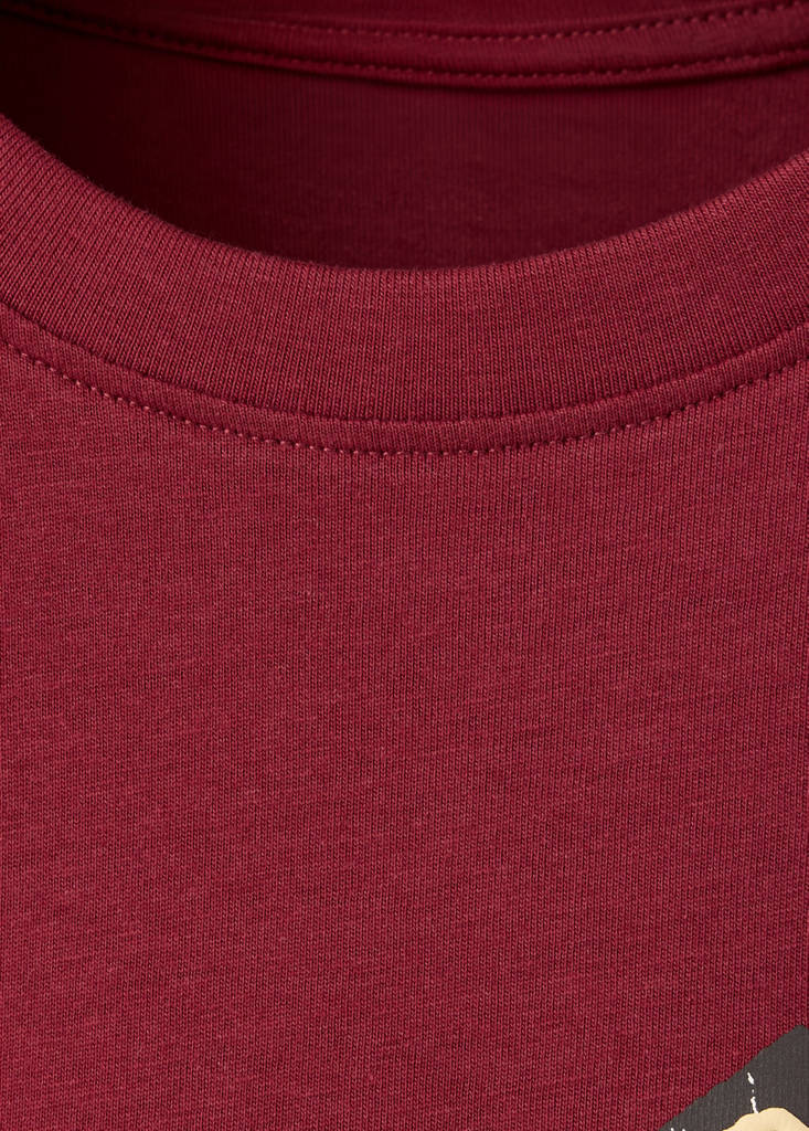 Cotton T-shirt with printed text - thumbnail 7