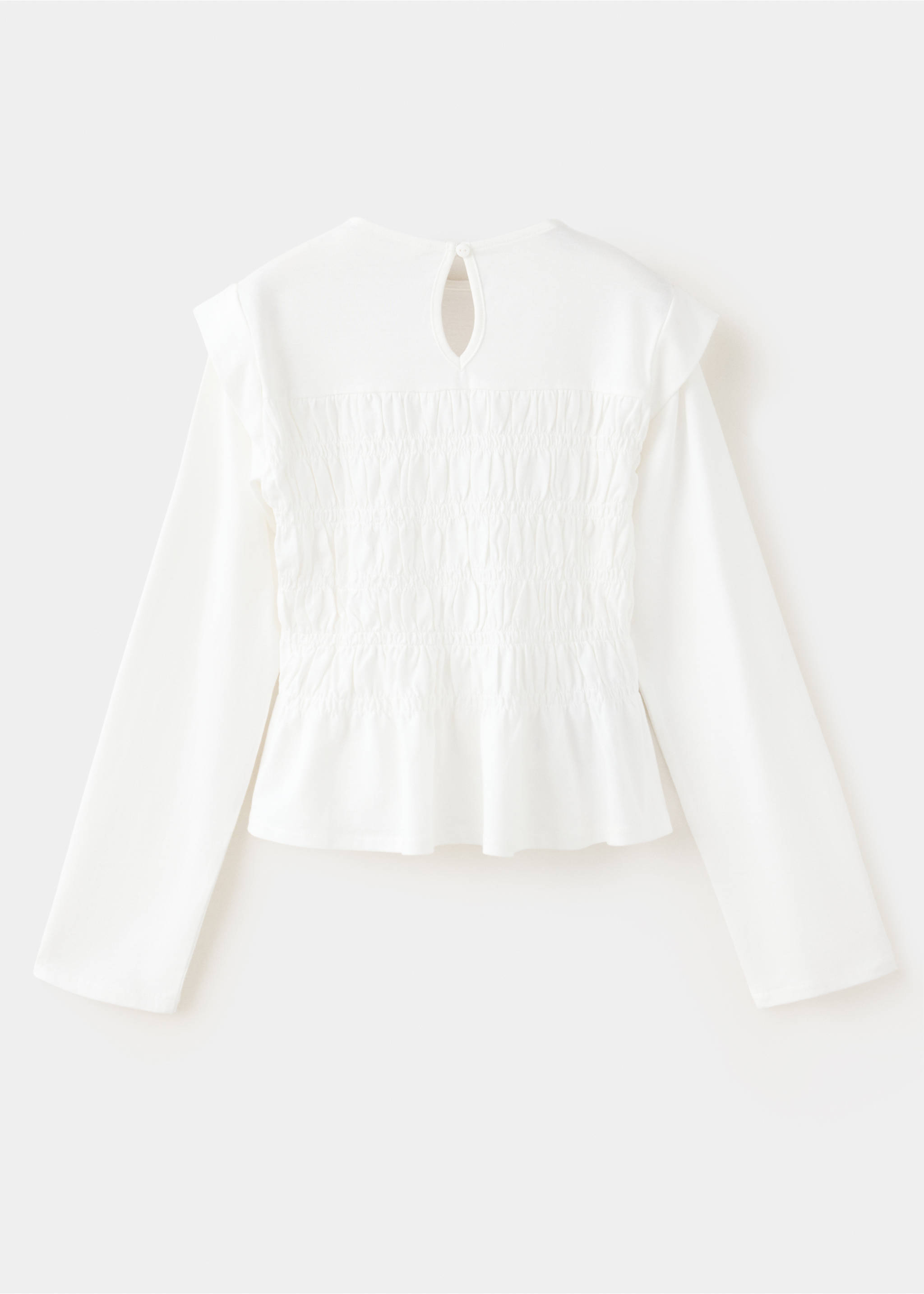 Fitted honeycomb T-shirt - Reverse of the article, Off White. Ref: 37086330-00.