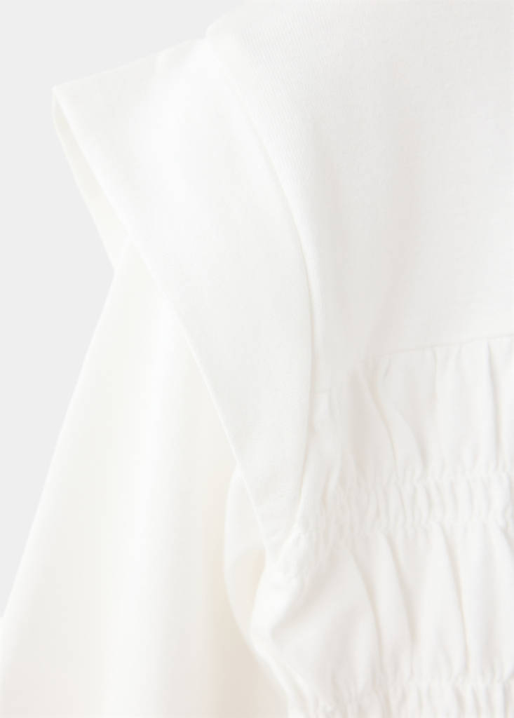 Fitted honeycomb T-shirt — Off White