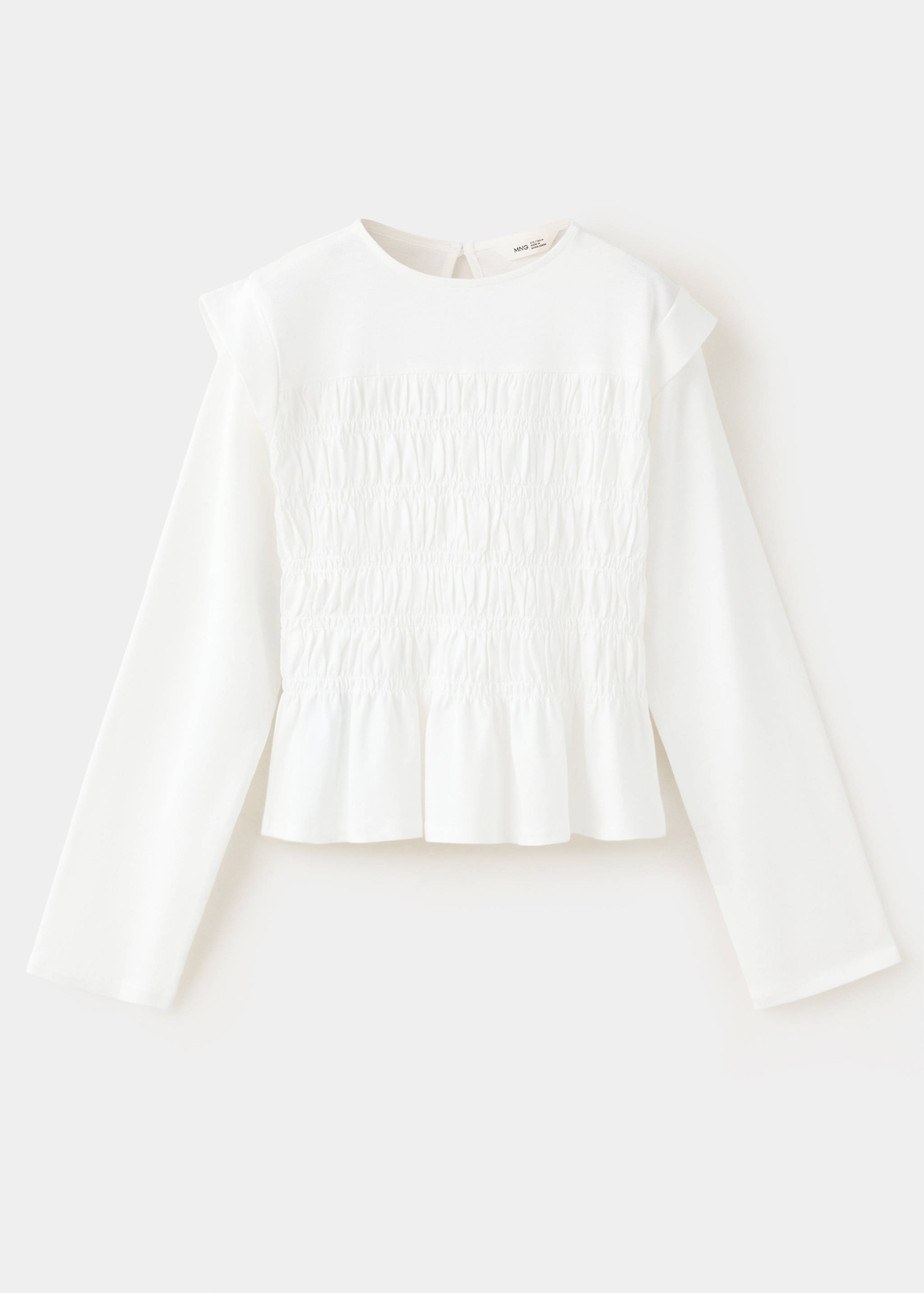 Fitted honeycomb T-shirt - Article without model