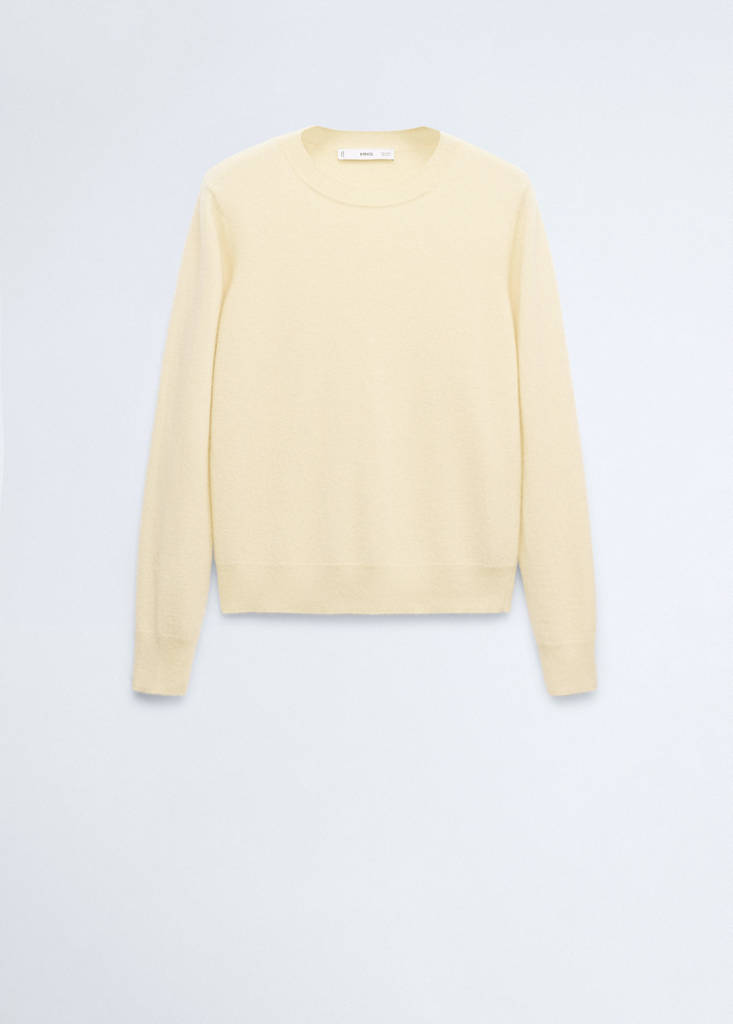 100% cashmere round-neck sweater - thumbnail 4