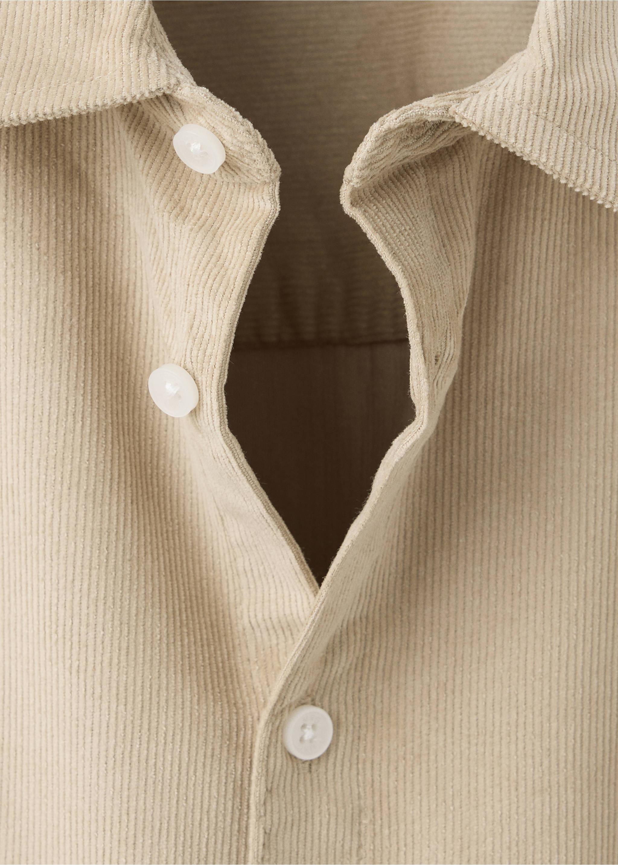Shirt coen - Details of the article 8, Sand. Ref: 37086335-00.