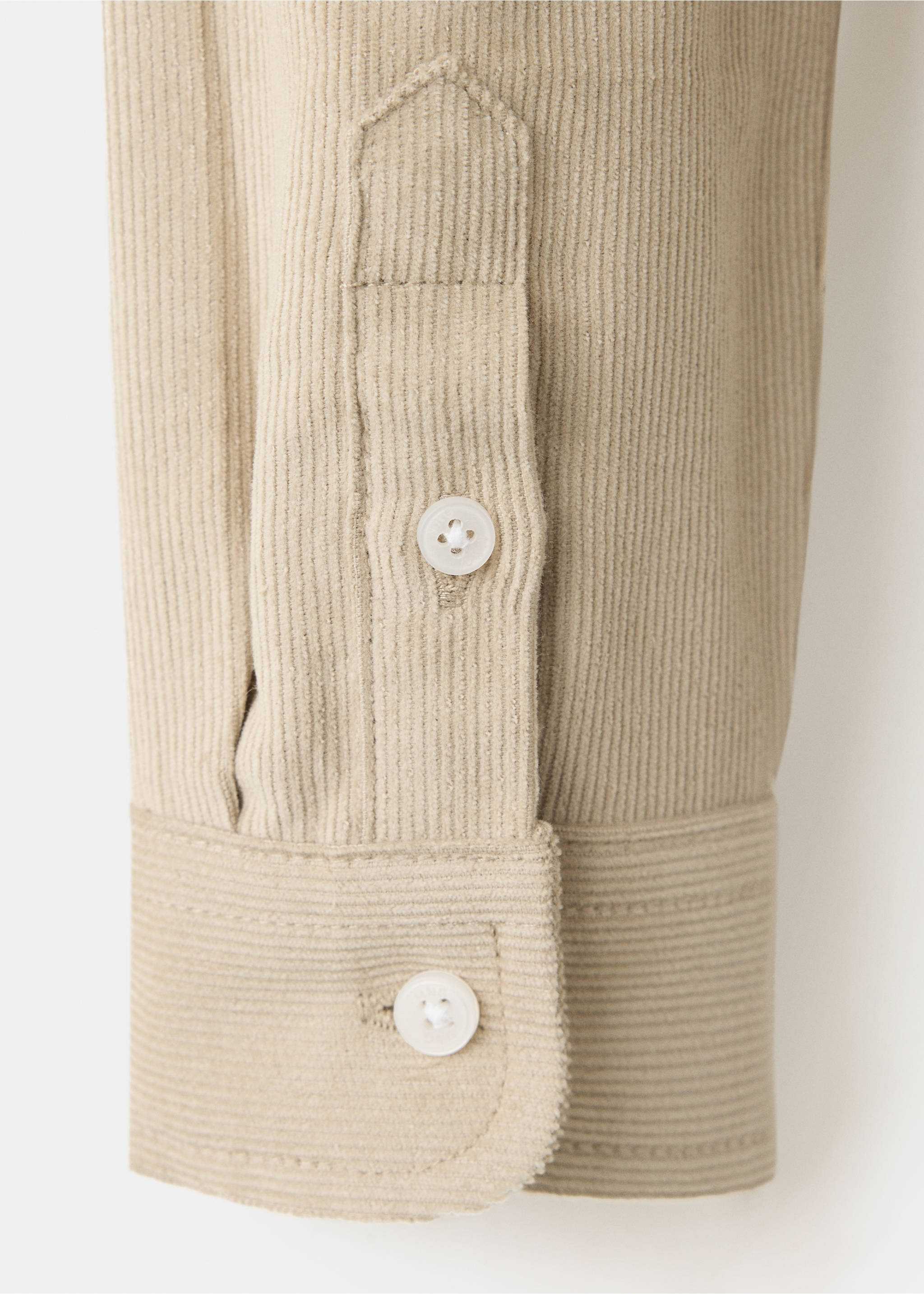 Shirt coen - Details of the article 0, Sand. Ref: 37086335-00.