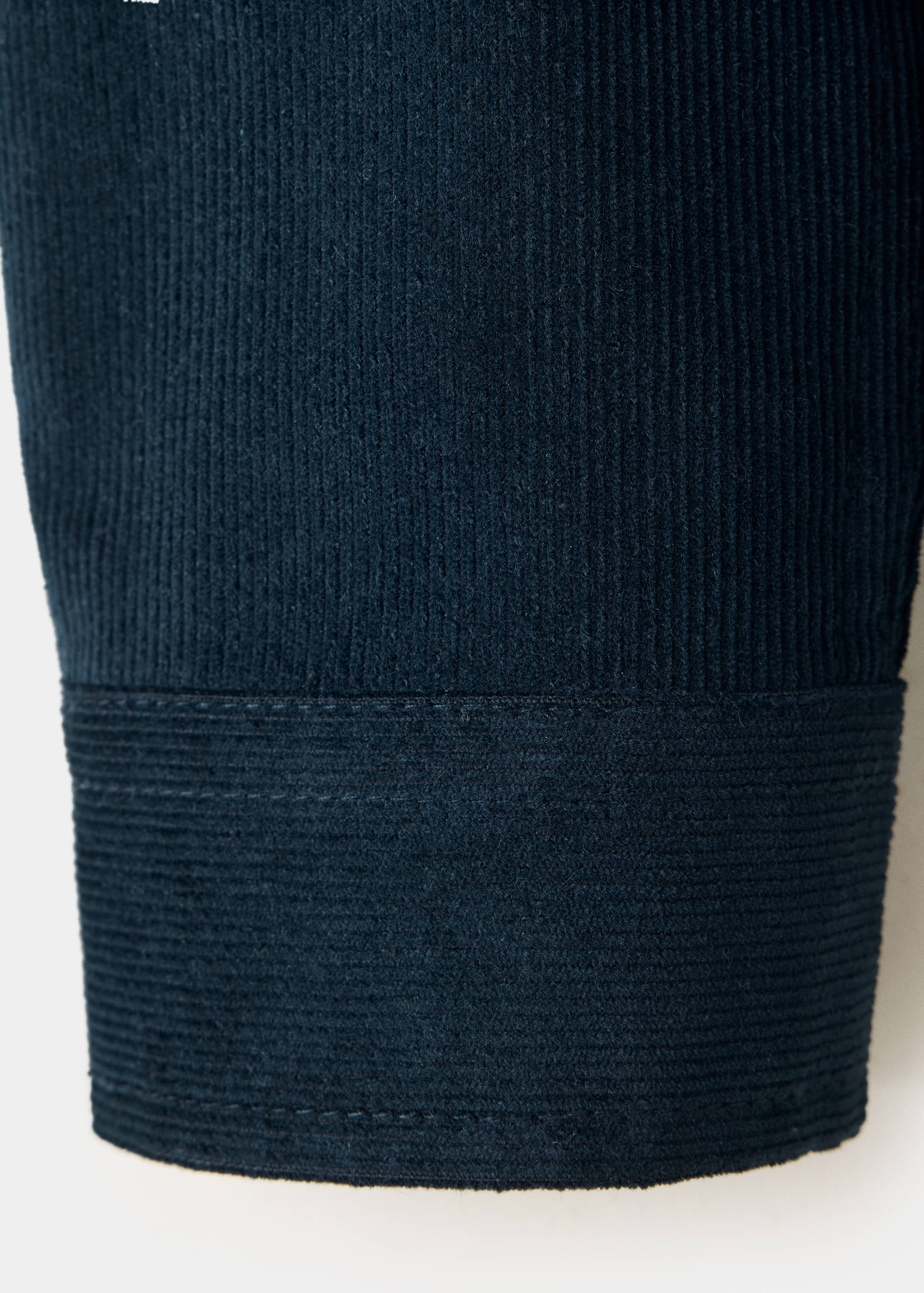 100% cotton corduroy shirt - Details of the article 0