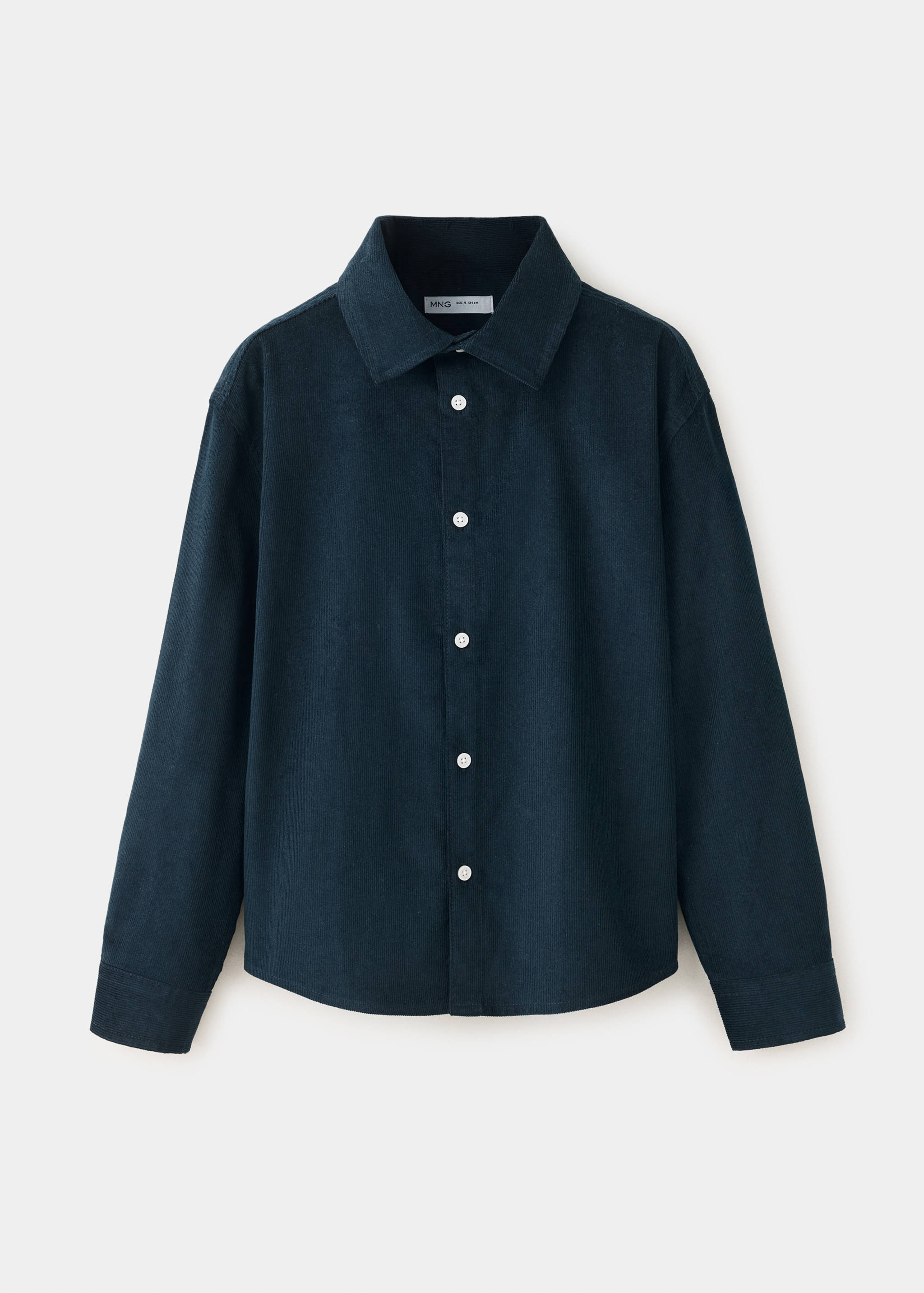 100% cotton corduroy shirt - Article without model