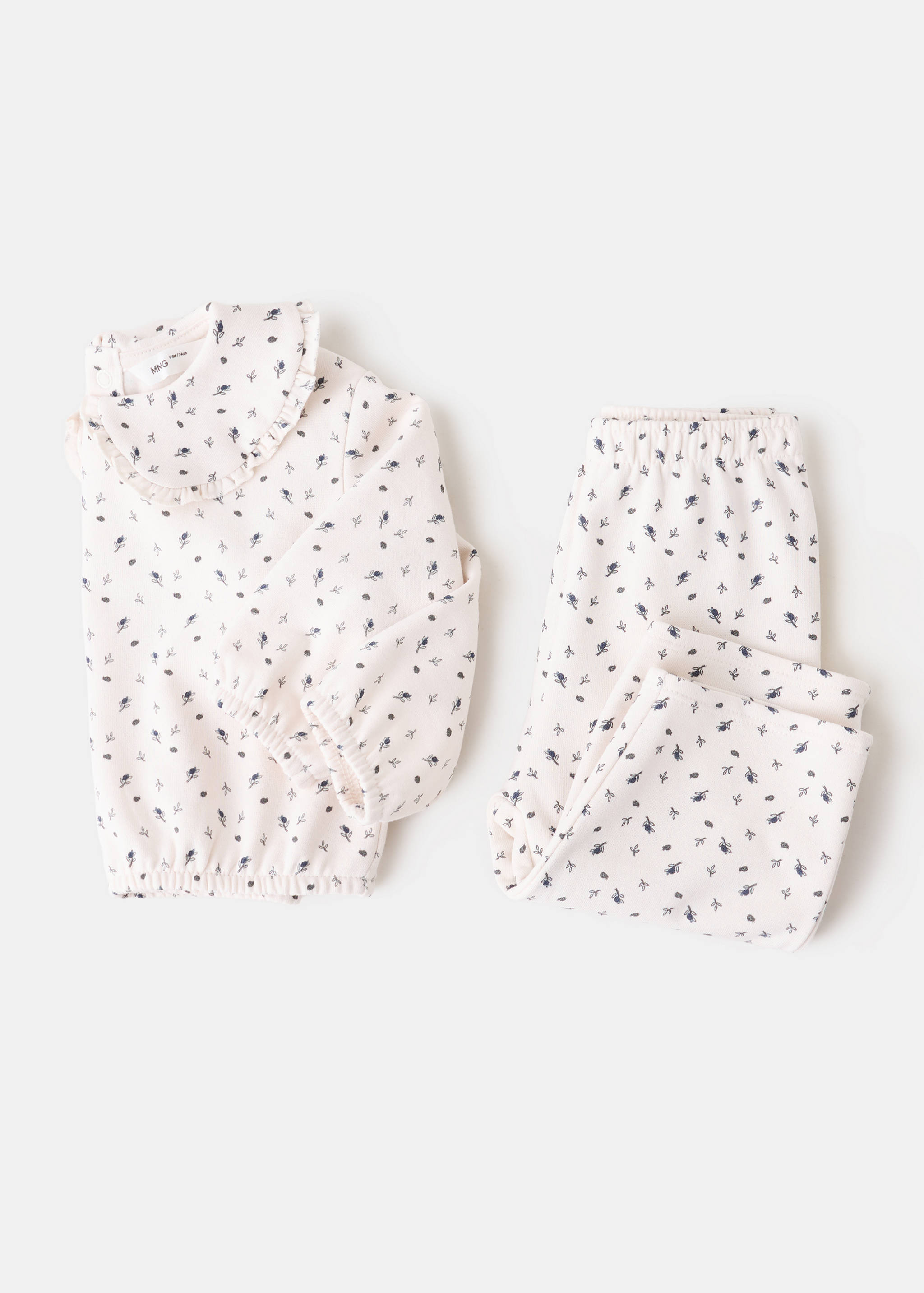 Floral print joggers - Details of the article 0