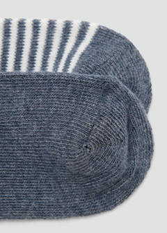 2 pack mixed socks — Petrol Blue 2