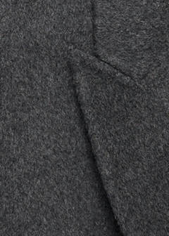 Double-breasted wool coat — Grey 7