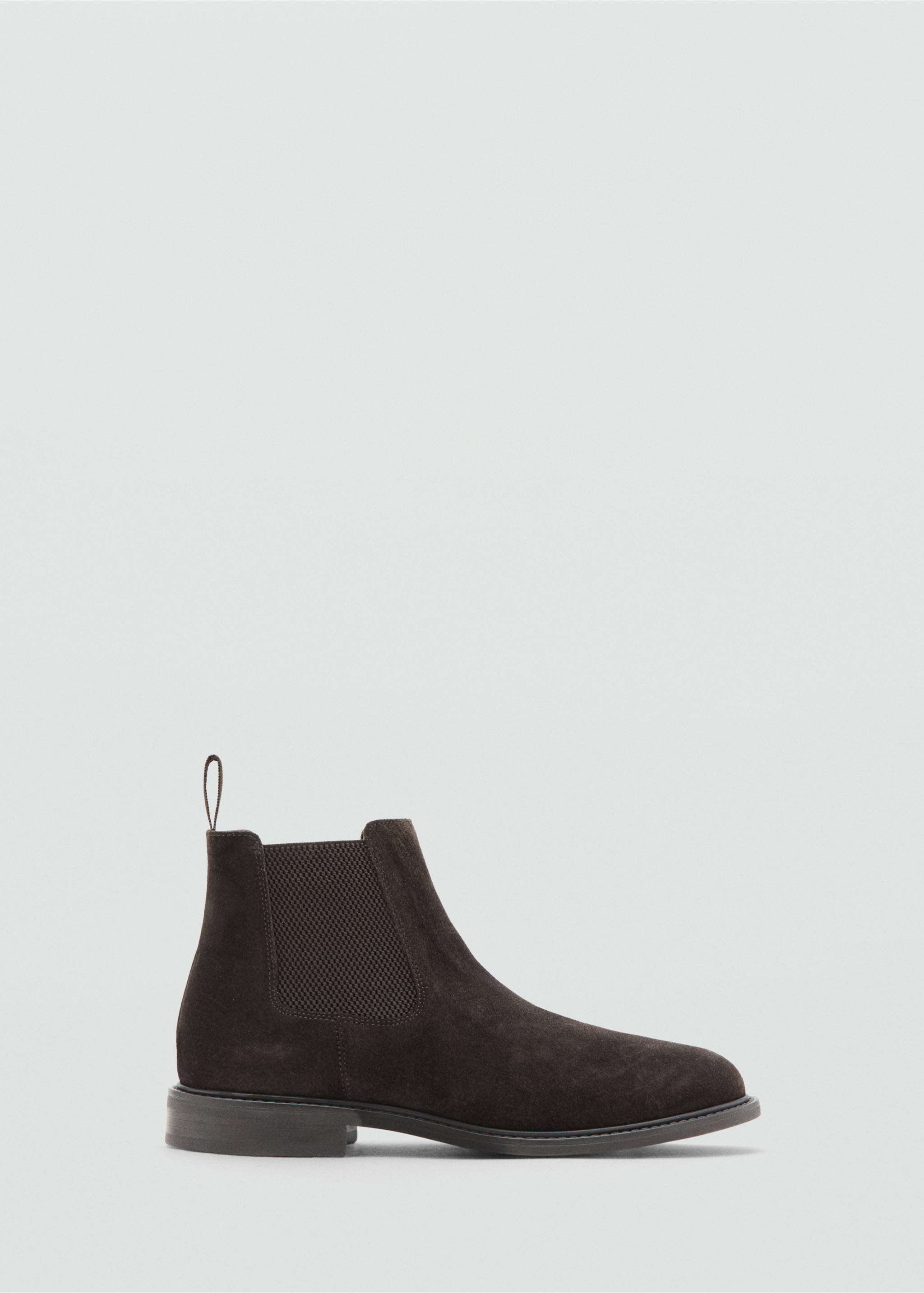 Chelsea suede boots - Article without model, Chocolate. Ref: 37086346-00.