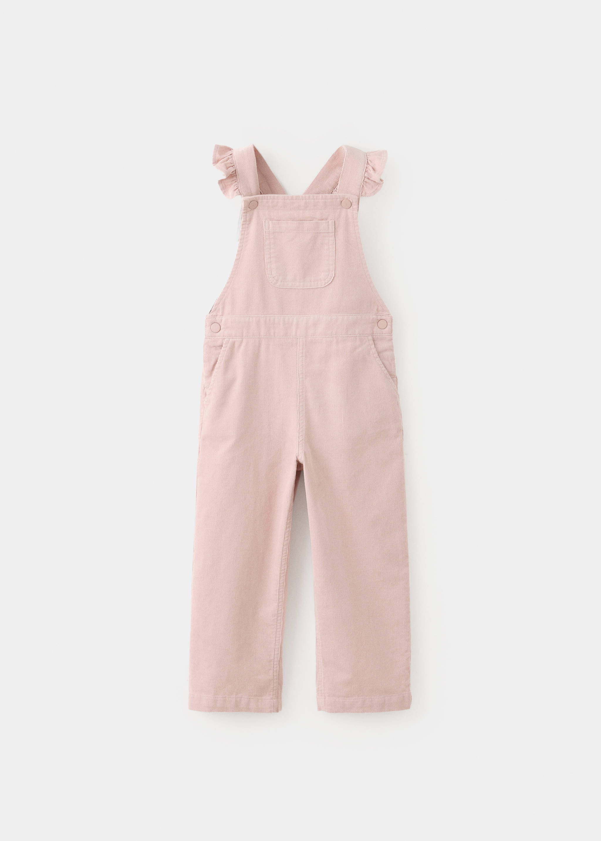 Long corduroy dungaree - Article without model