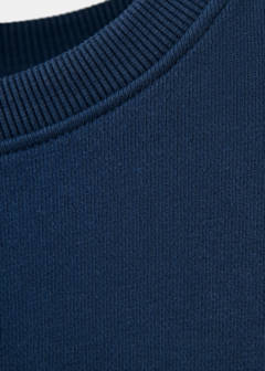 Sweatshirt with rhinestone detail — Navy 5