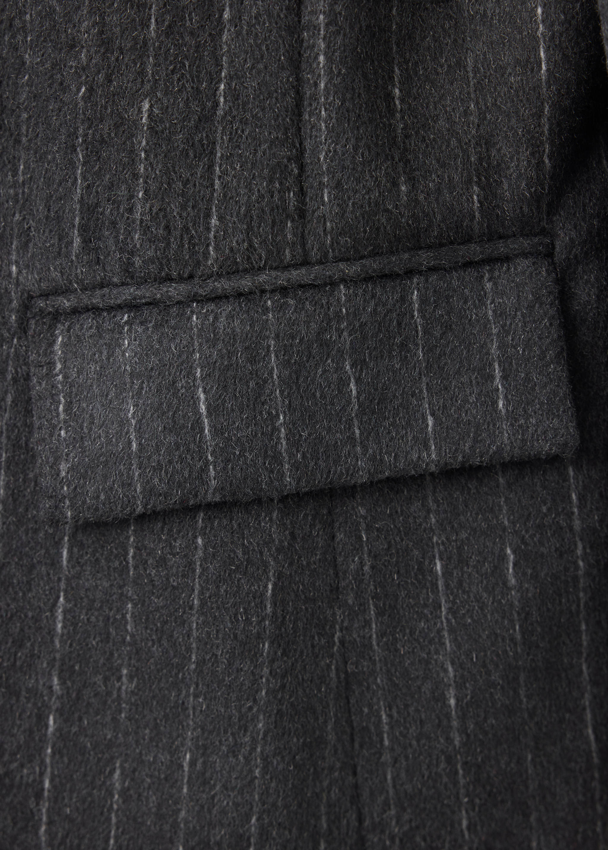 Wool blazer with a high collar - Details of the article 0