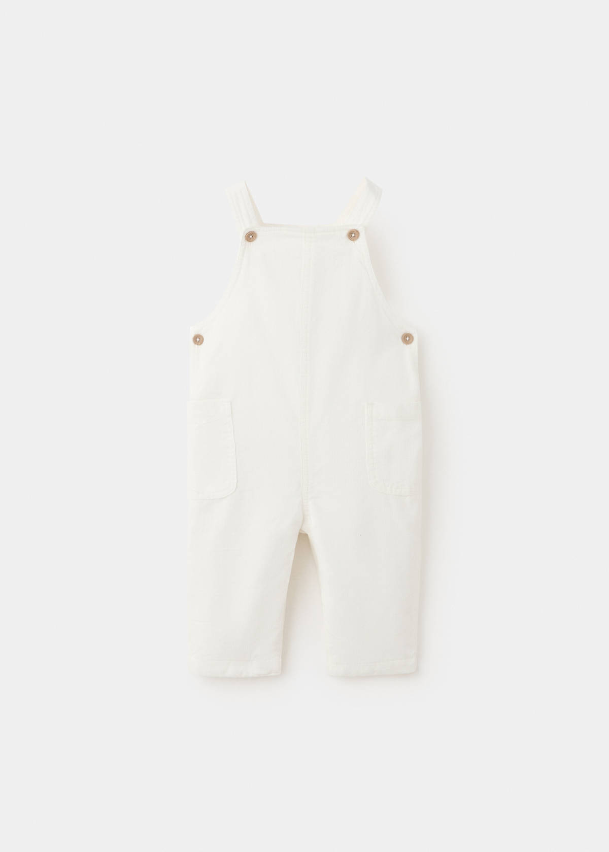Long corduroy jumpsuit — Off White