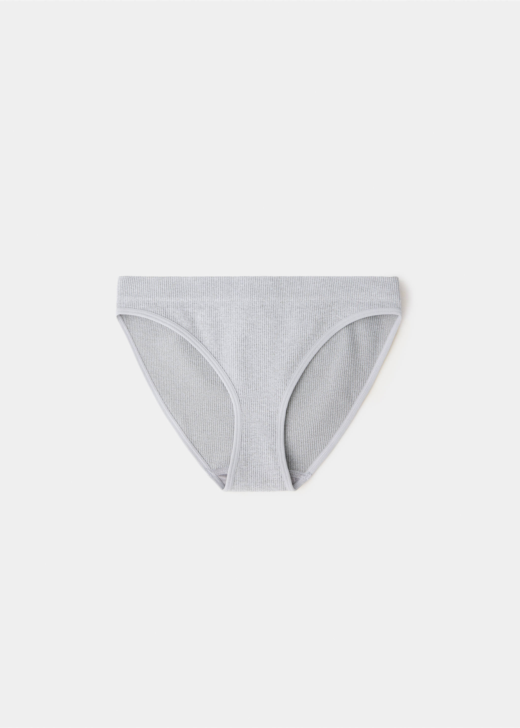 Ribbed briefs - Article without model, Off White. Ref: 37086364-00.