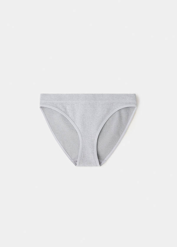 Pack of 2 ribbed briefs — Off White