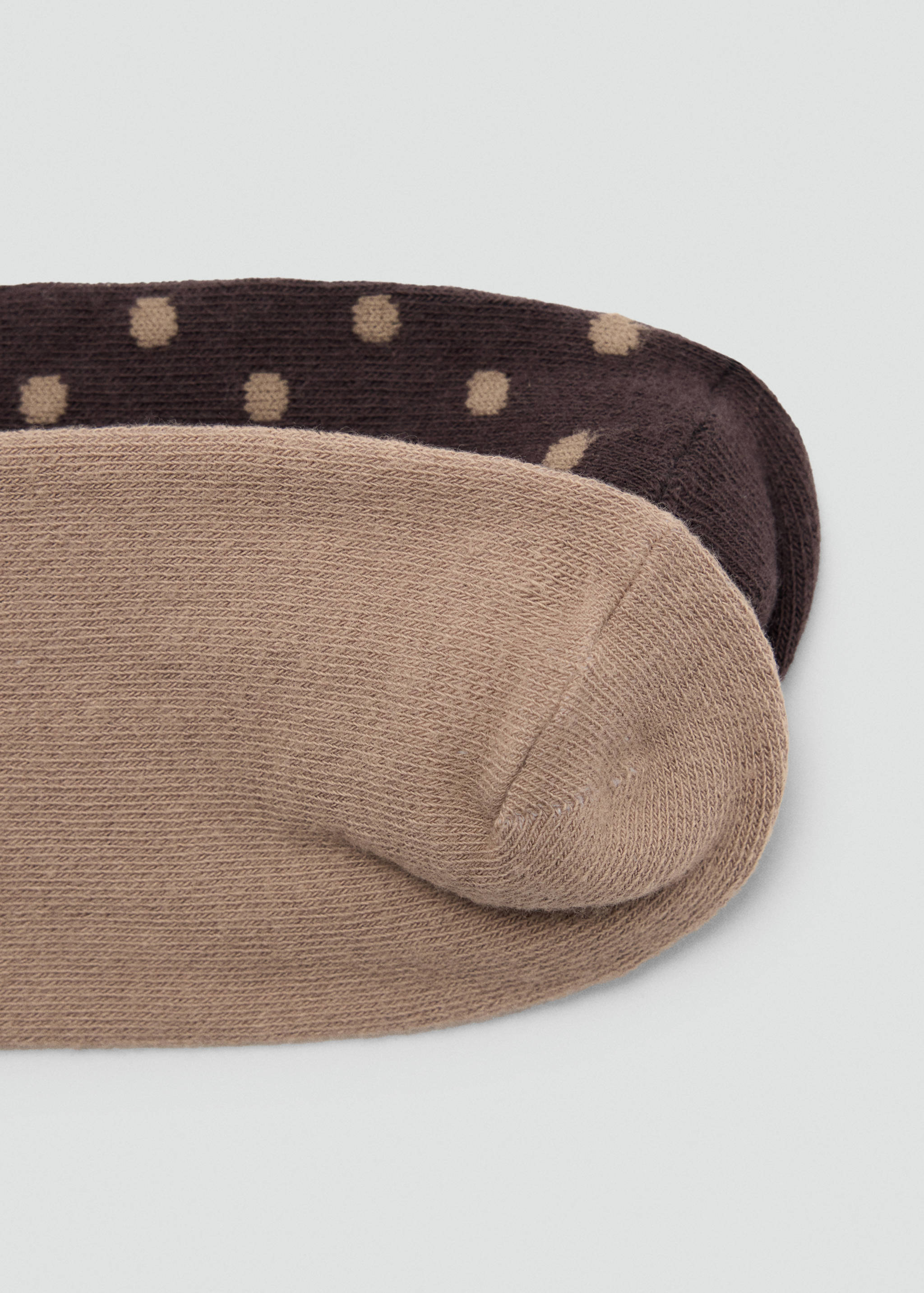 Ribbed finish at the top - Details of the article 0