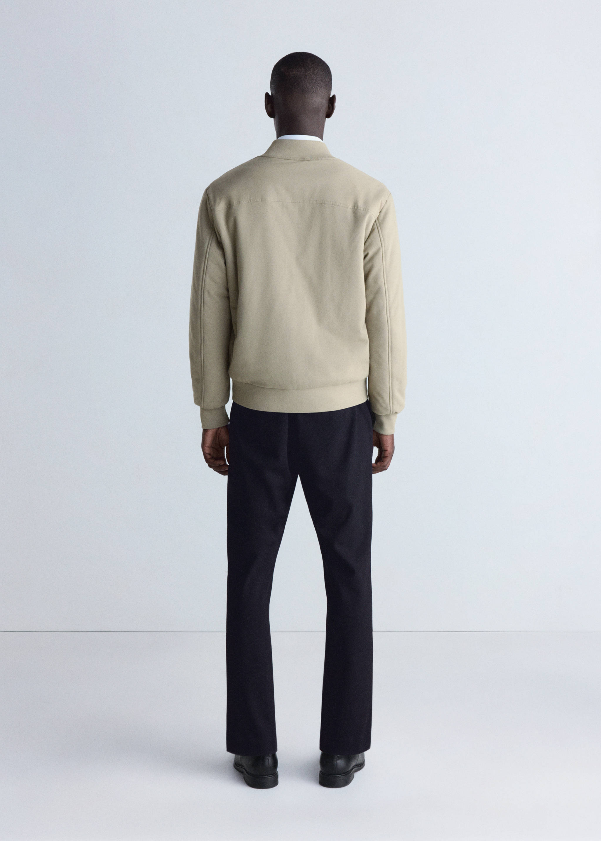 Thermolite®-filled bomber jacket - Reverse of the article