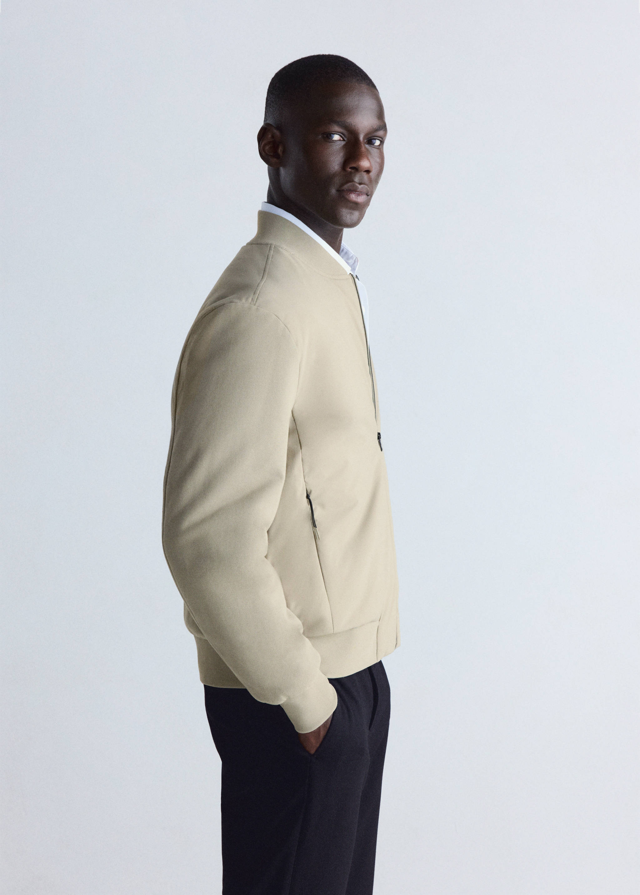 Thermolite®-filled bomber jacket - Details of the article 2