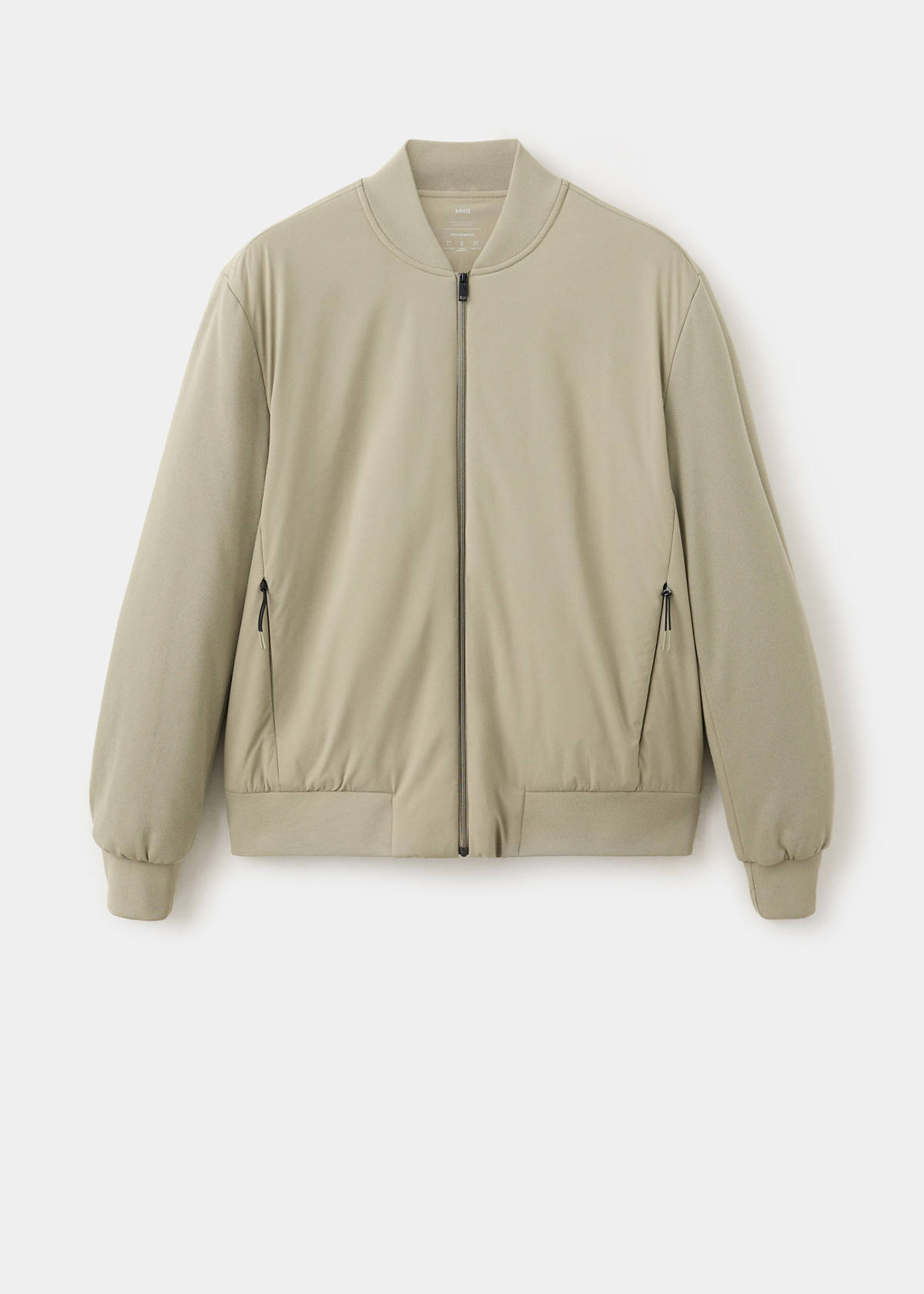 Thermolite®-filled bomber jacket — Medium Brown