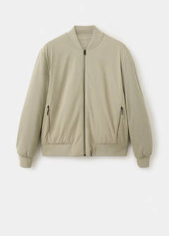 Thermolite®-filled bomber jacket — Medium Brown 7