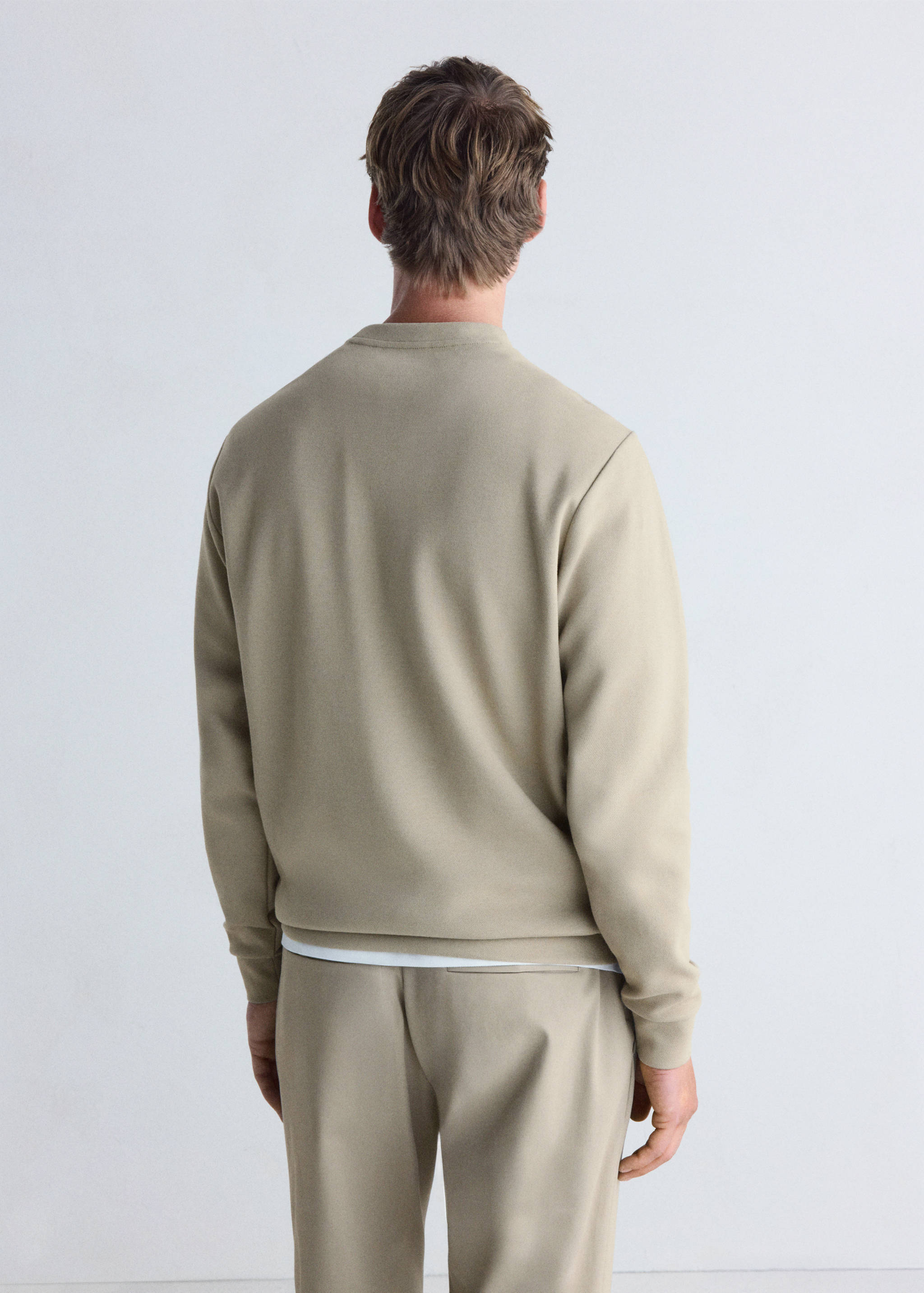 Sudadera regular fit Thermolite® - Reverso del artículo