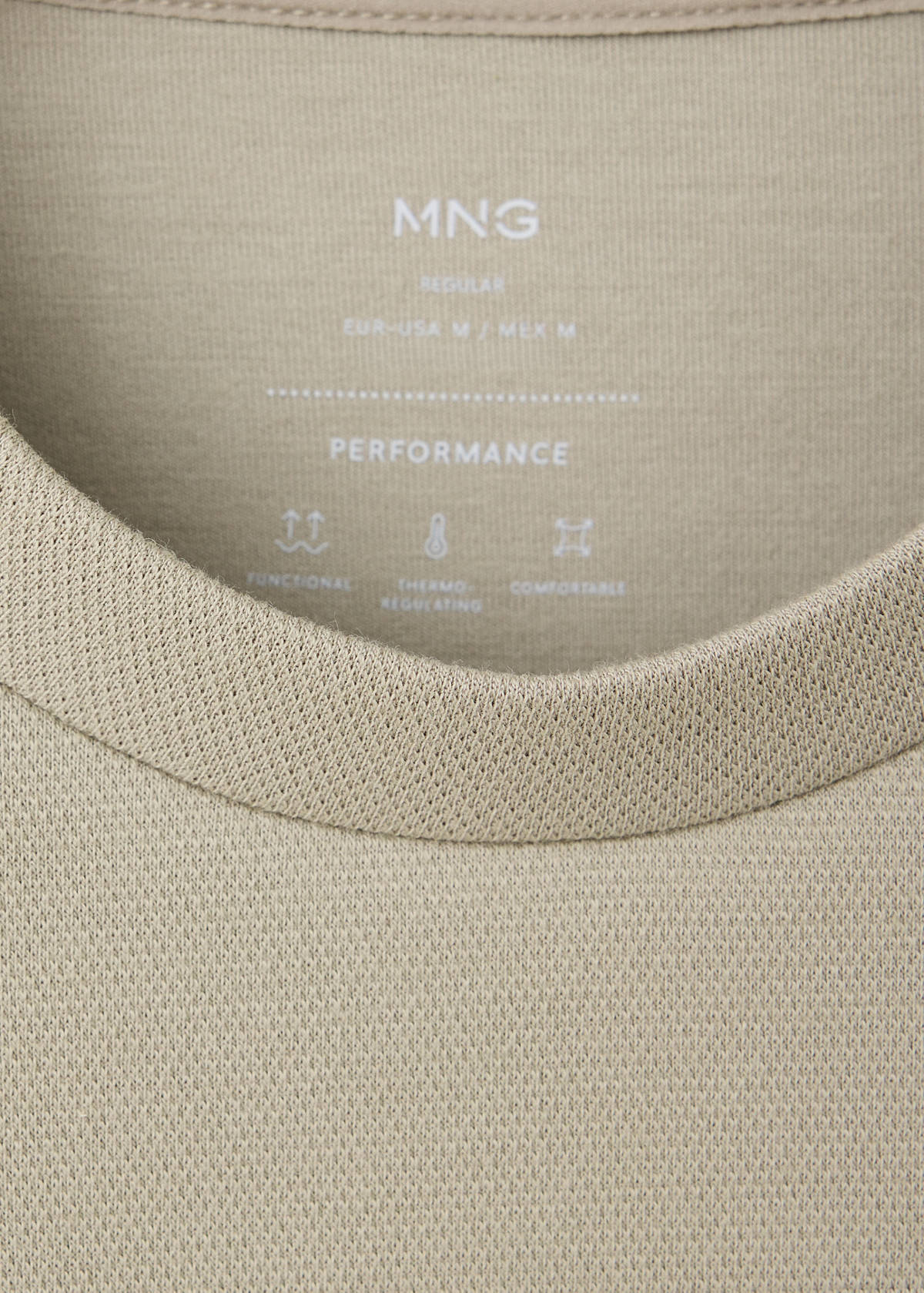 Regular fit Thermolite® sweatshirt — Light/Pastel Grey