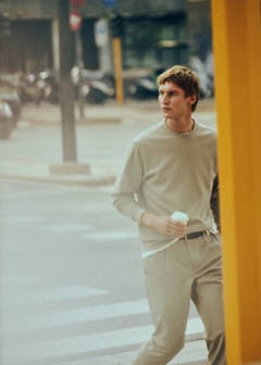 Regular fit Thermolite® sweatshirt — Light/Pastel Grey 7