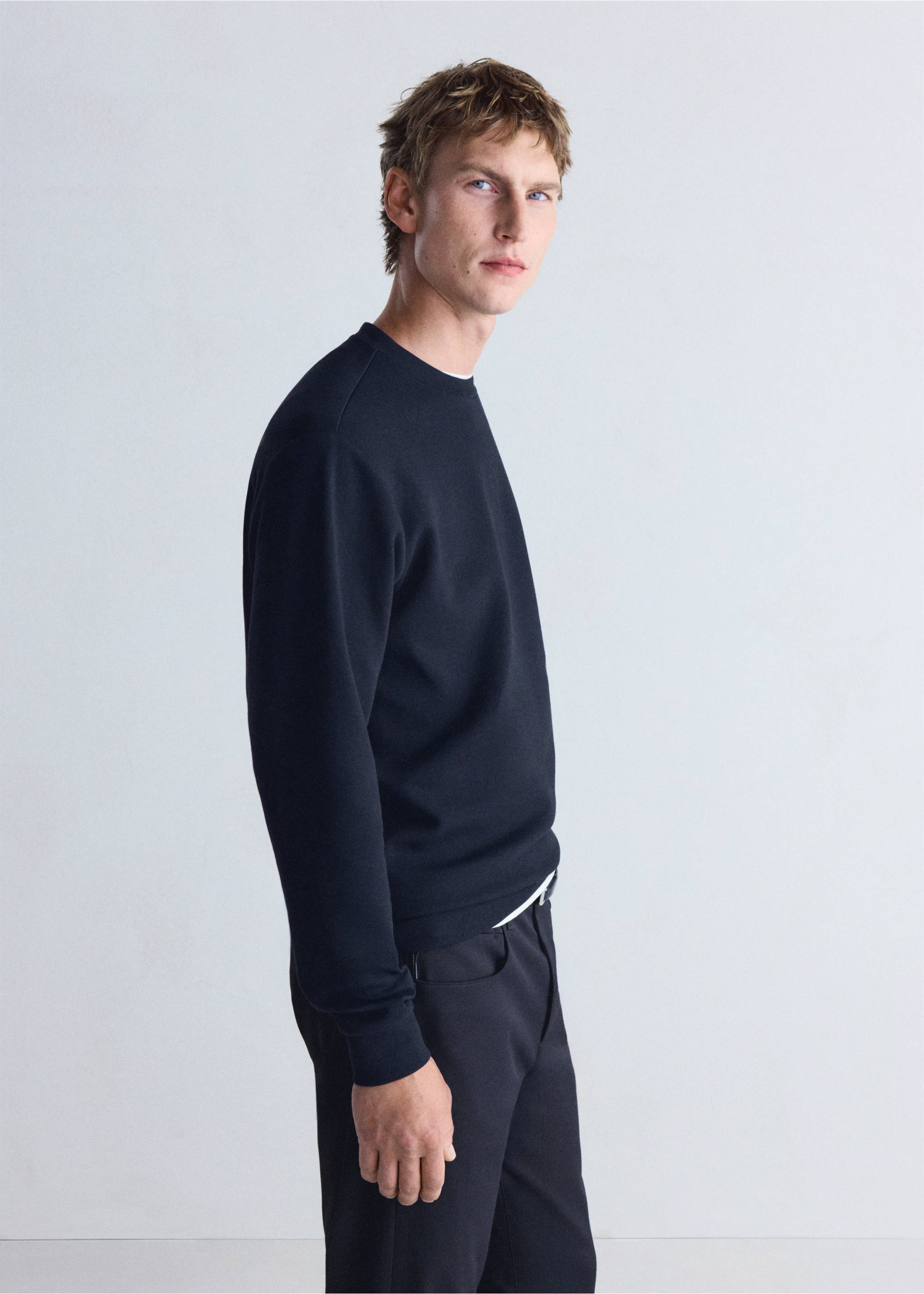SWEATSHIRT VARESE - Détail de l'article 2, Bleu marine. Ref: 37086727-00.