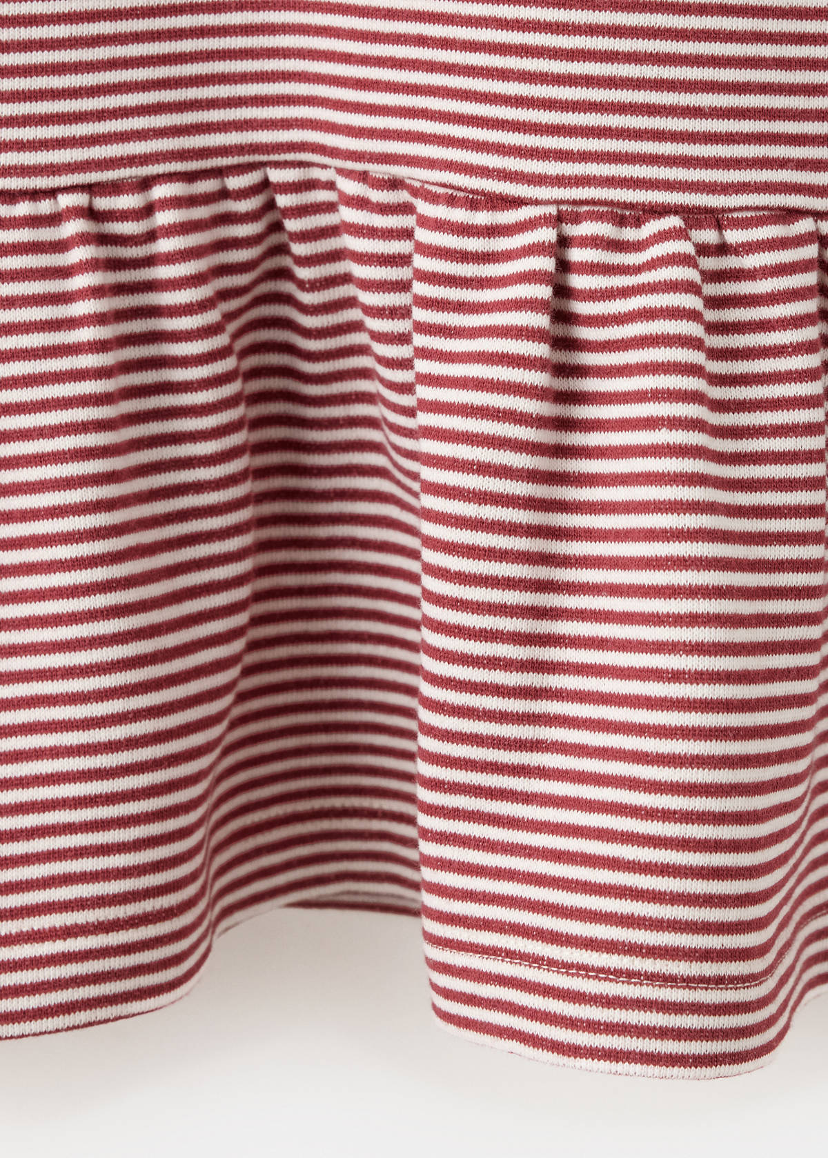 Striped sweater dress — Cherry