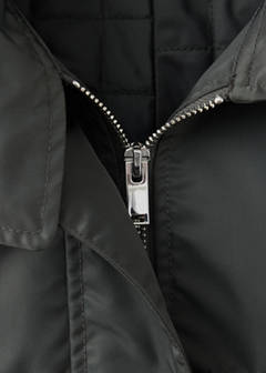 Turtleneck parka with pockets — Grey 7