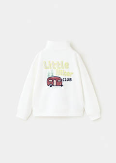 Printed mock-neck sweatshirt — Off White 4