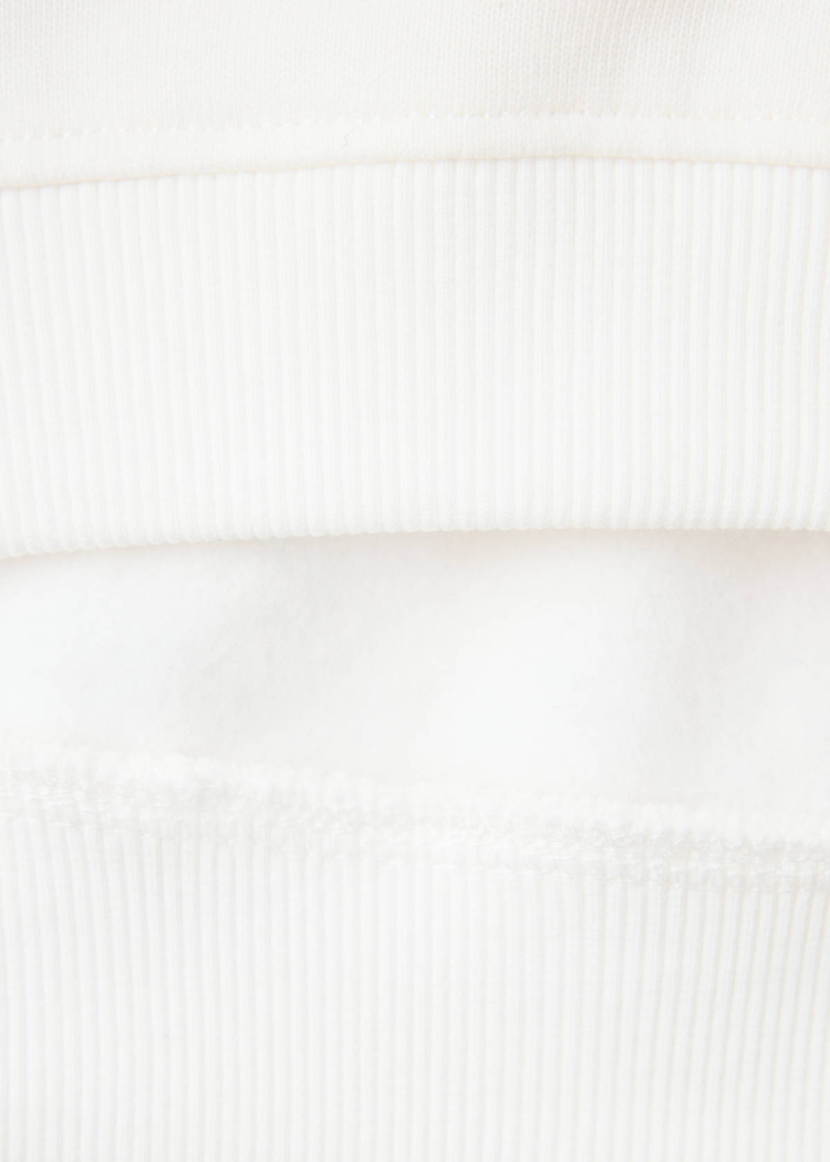 Printed mock-neck sweatshirt — Off White