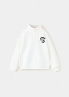 Printed mock-neck sweatshirt — Off White 2