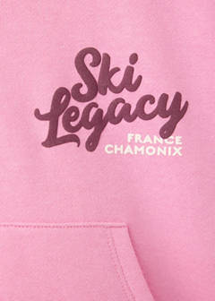 Printed hoodie with print — Neon Pink 2