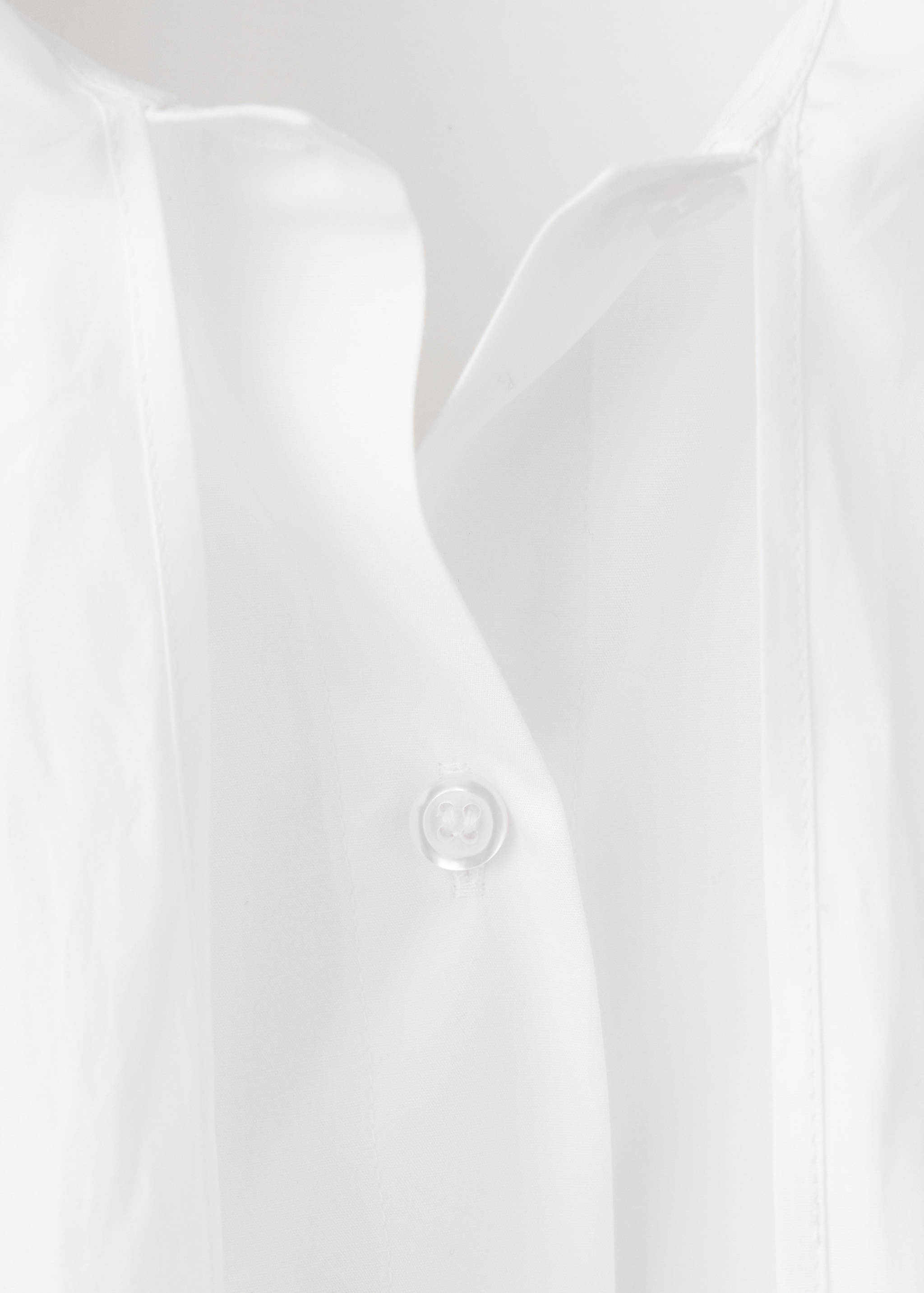 Cotton blouse with tie-neck - Details of the article 8
