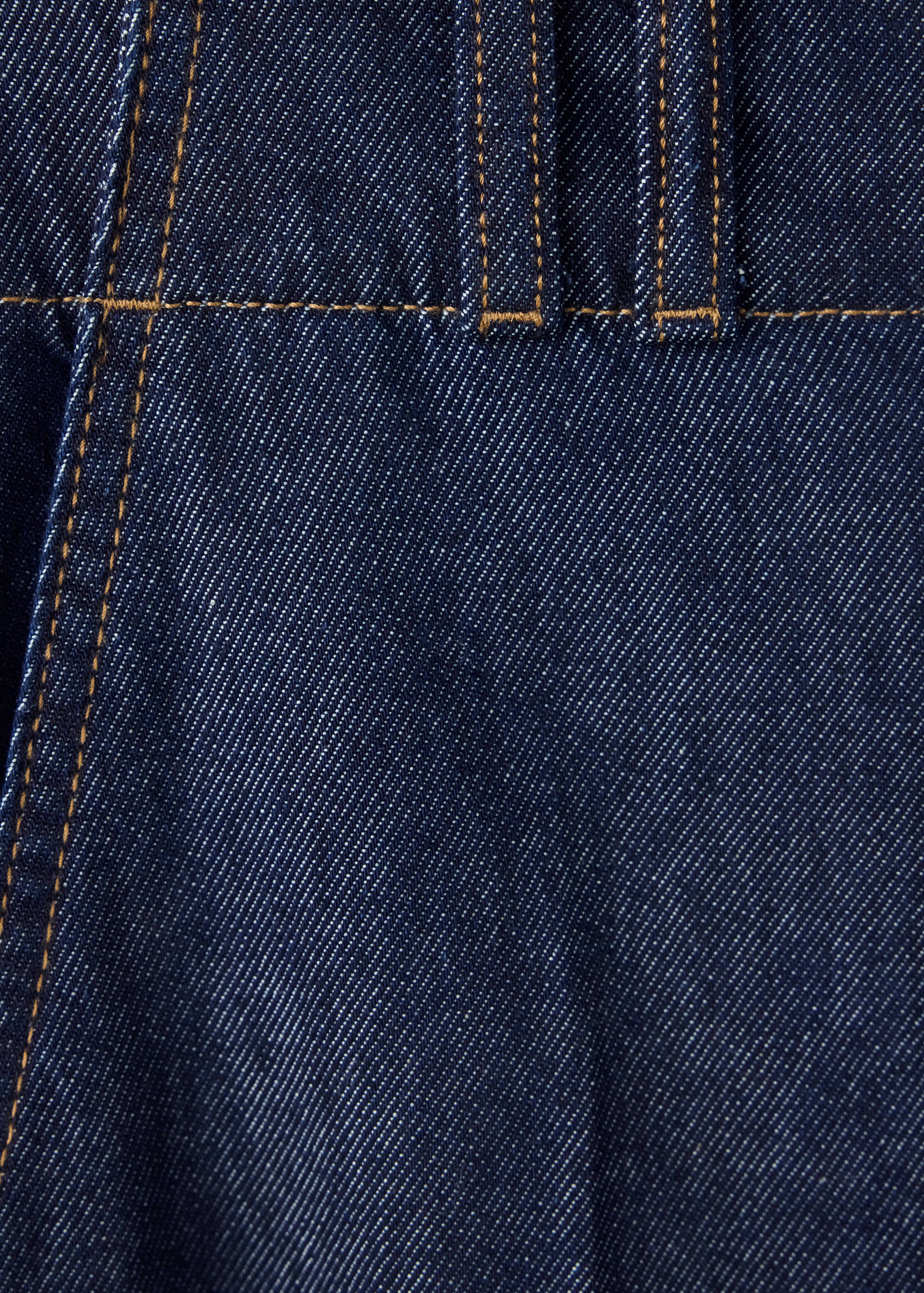 High waist straight jeans - Details of the article 0