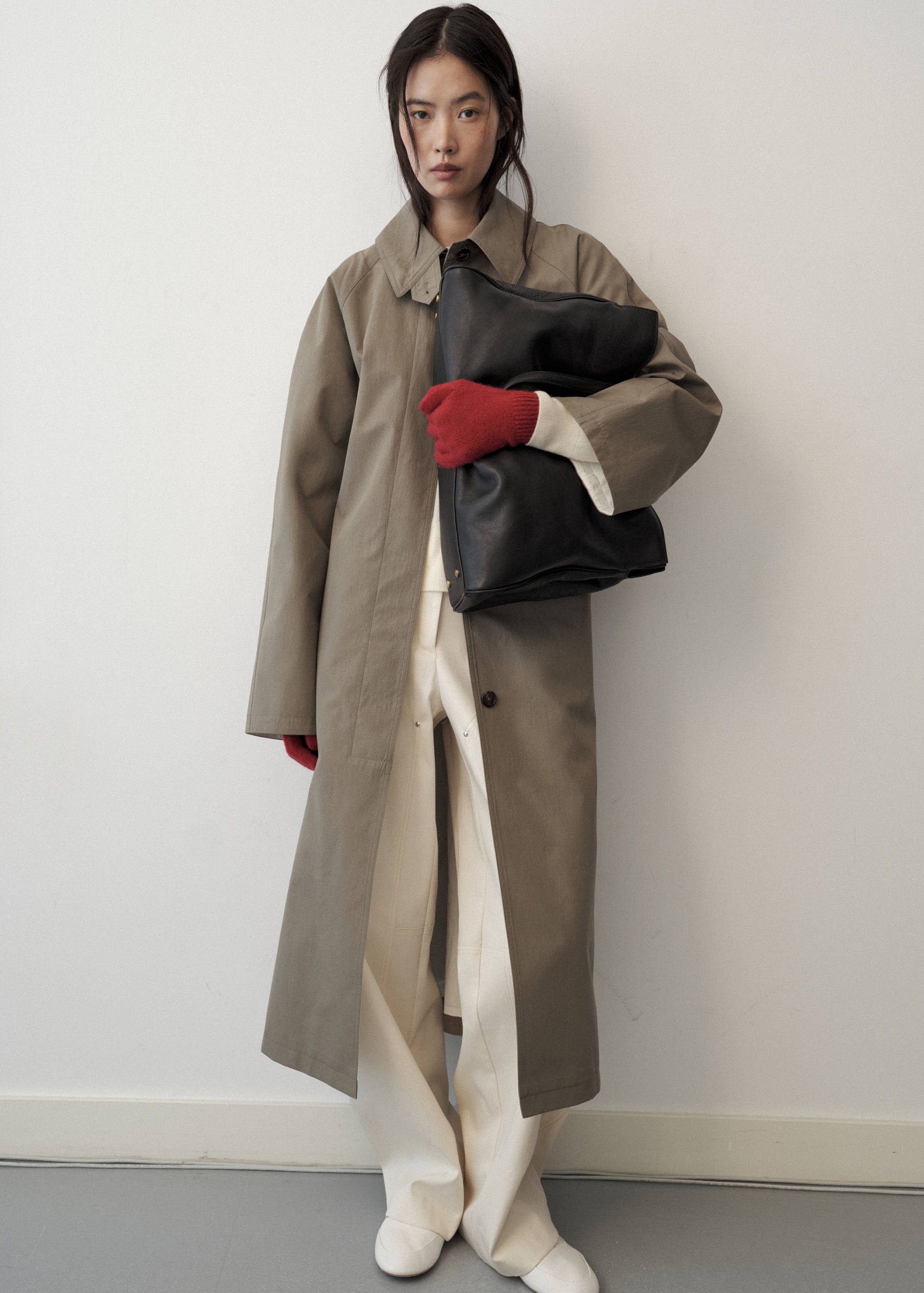 100% Cashmere gloves - General plane