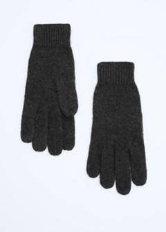 100% Cashmere gloves — Charcoal 3