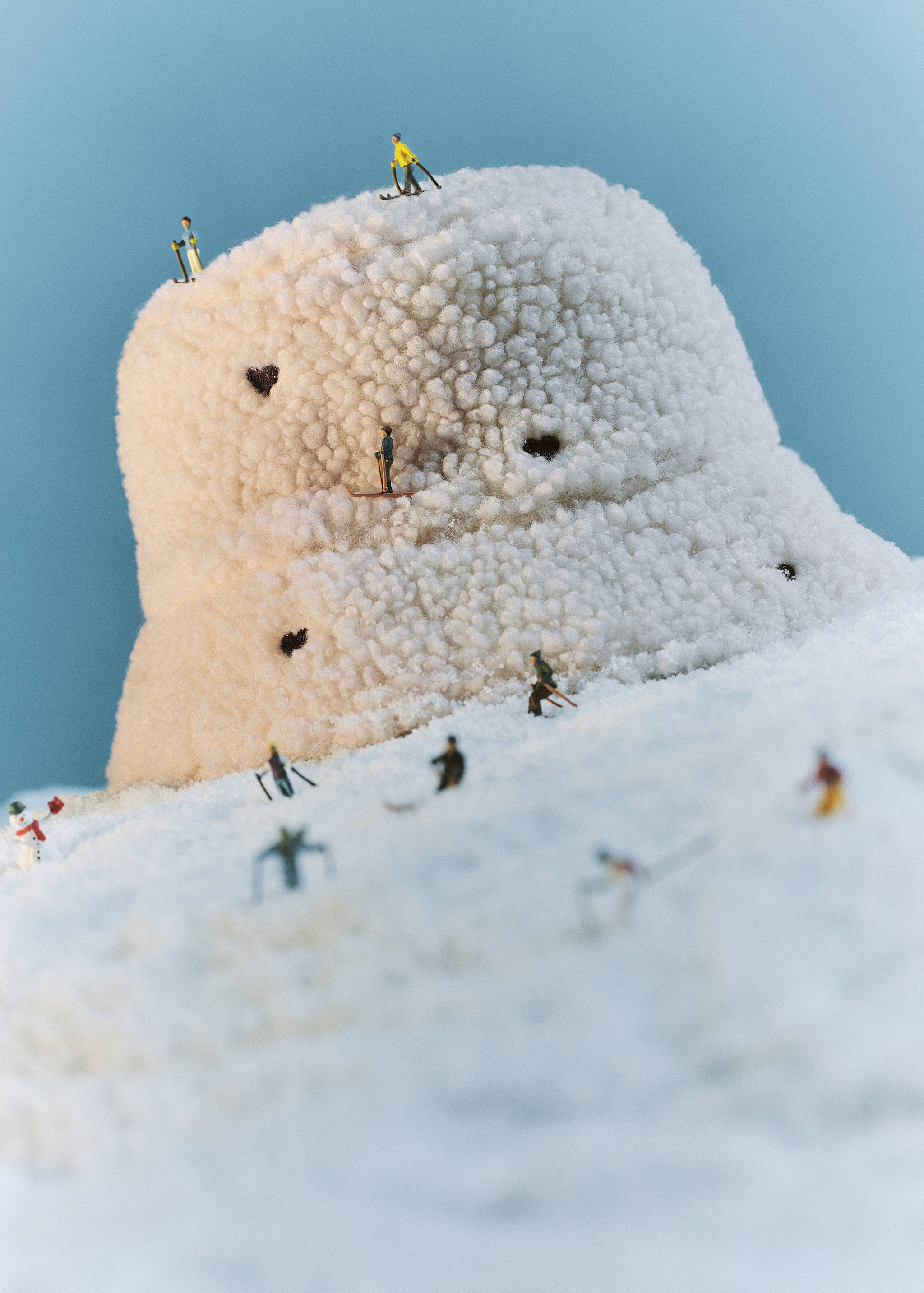 Mössa i teddyfleece med broderade detaljer - Detaljer om artikeln 5