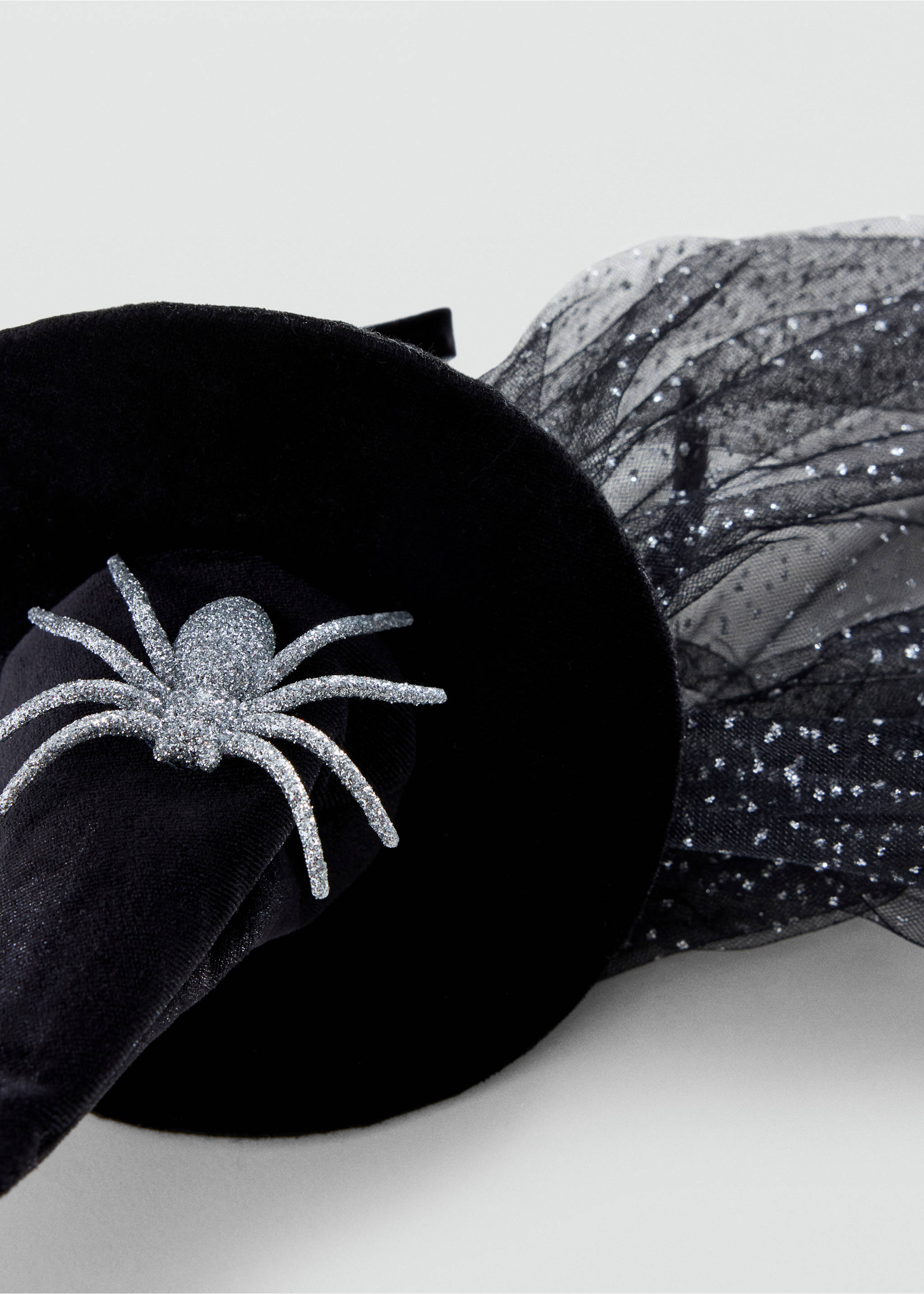 Halloween witch hat headband - Medium plane, Black. Ref: 37087120-00.