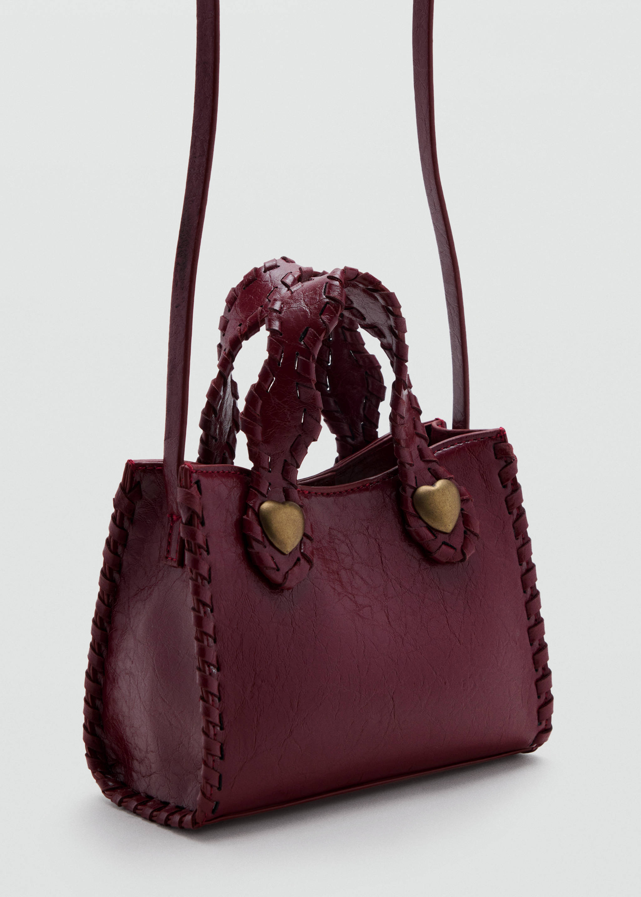 MINI BAG HEART - Medium plane